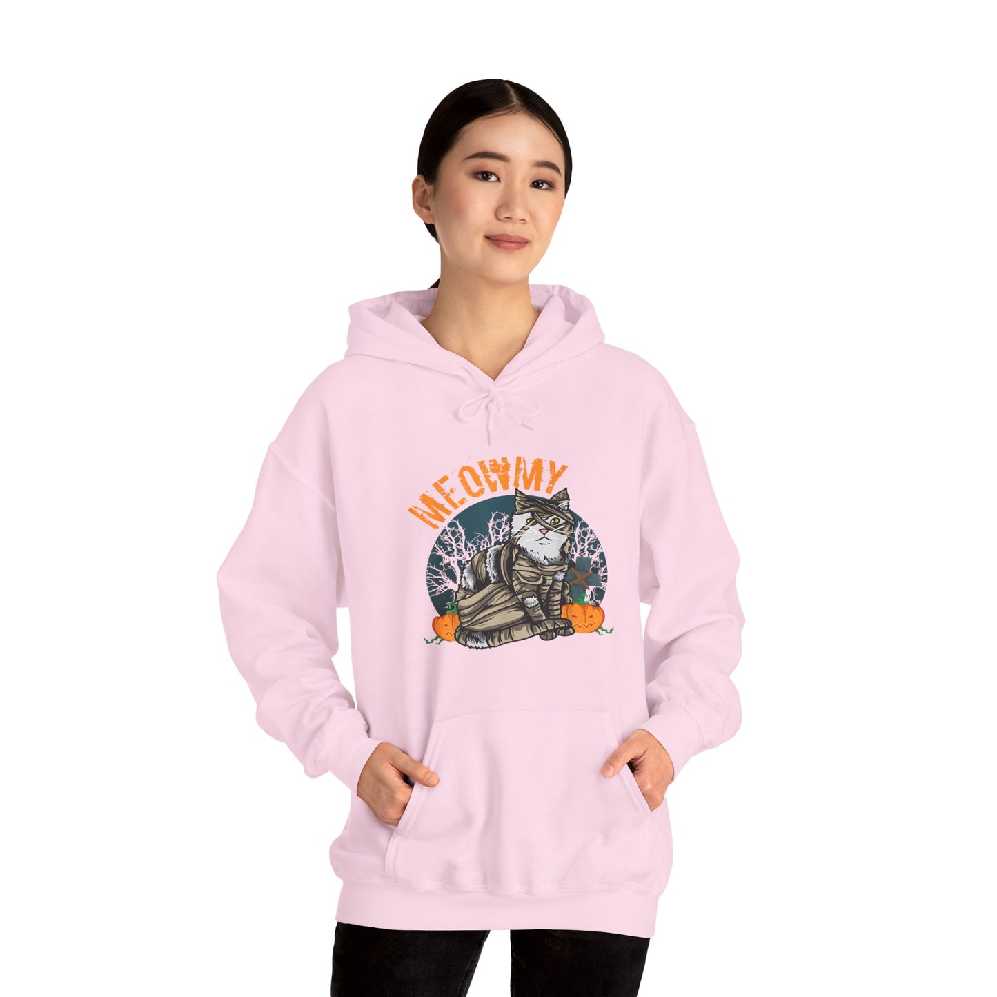 Cozy Cat-Themed Unisex Hoodie - Perfect for Cat Lovers, Fall Fashion, Halloween, Gift Idea, Casual Wear