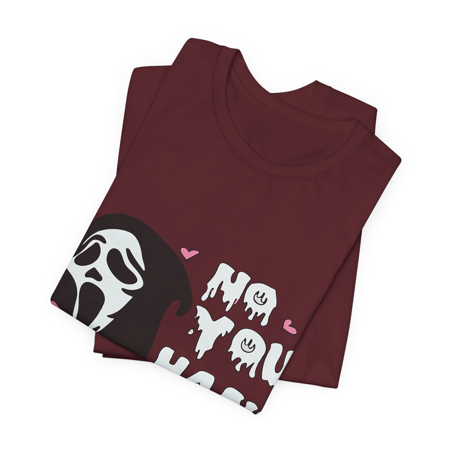 Ghost Face Tee - Funny Horror Graphic Shirt