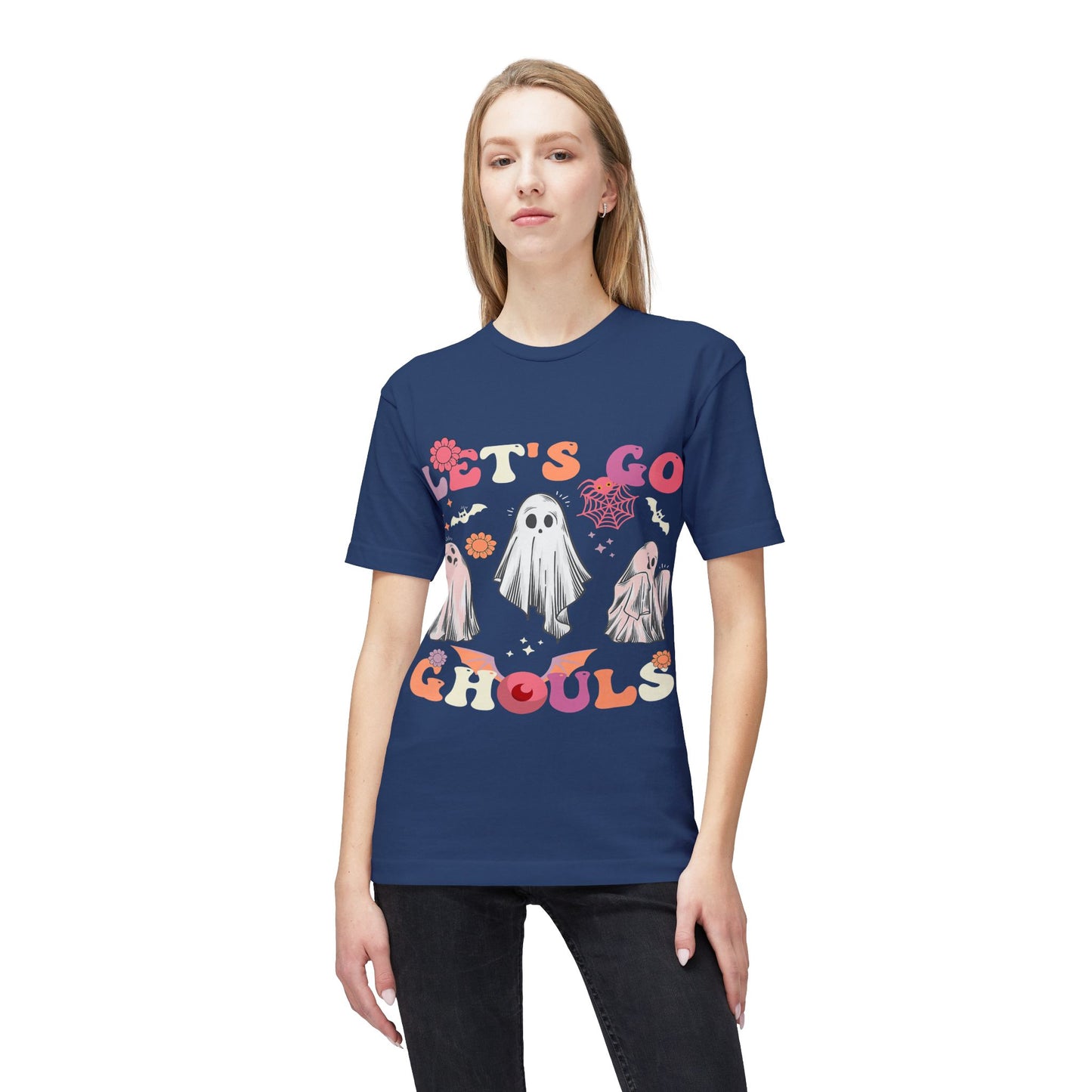 Unisex Ghosts Halloween T-shirt, Spooky Shirt, Funny Halloween Tee, Gifts for Ghouls, October Festive Apparel