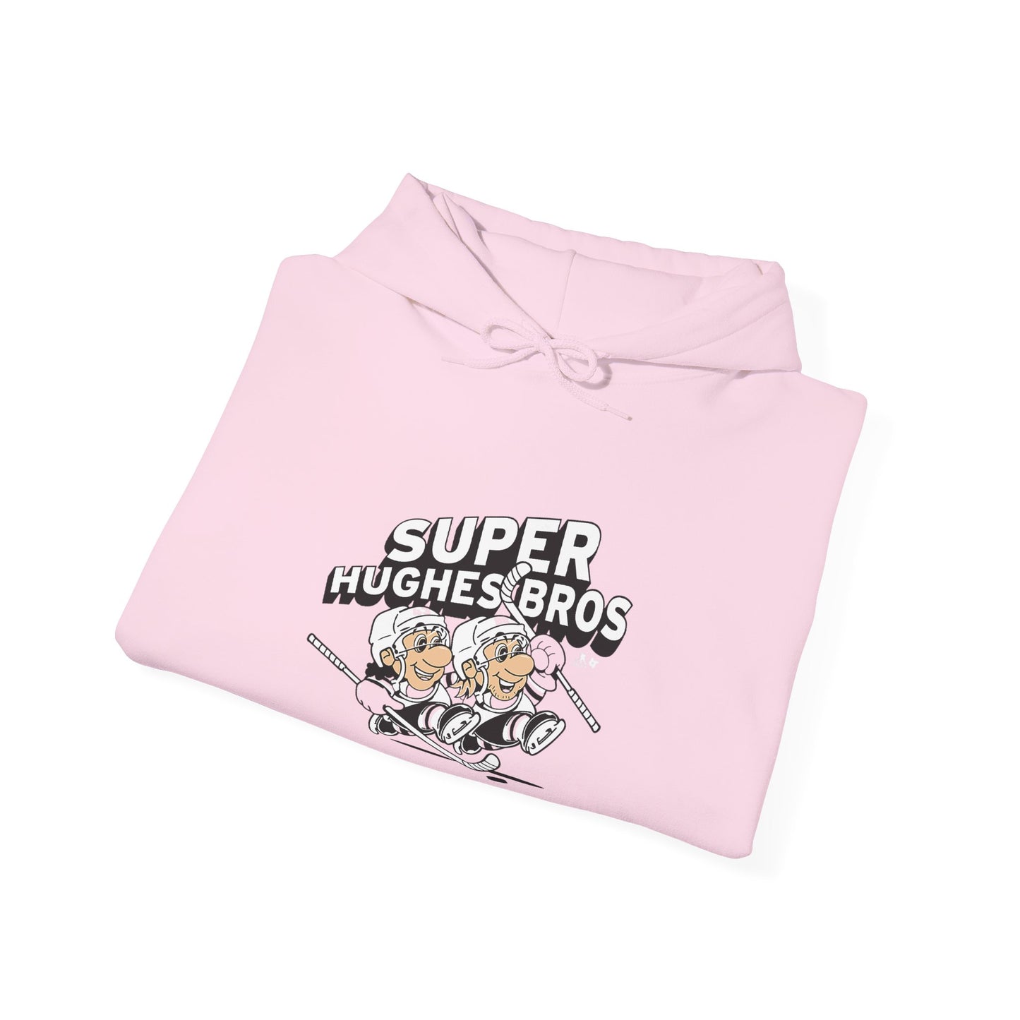 Super Hughes Bros Hoodie, Cozy Unisex Sweatshirt for Gamers, Fun Gift for Birthdays and Holidays, Relaxed Casual Wear