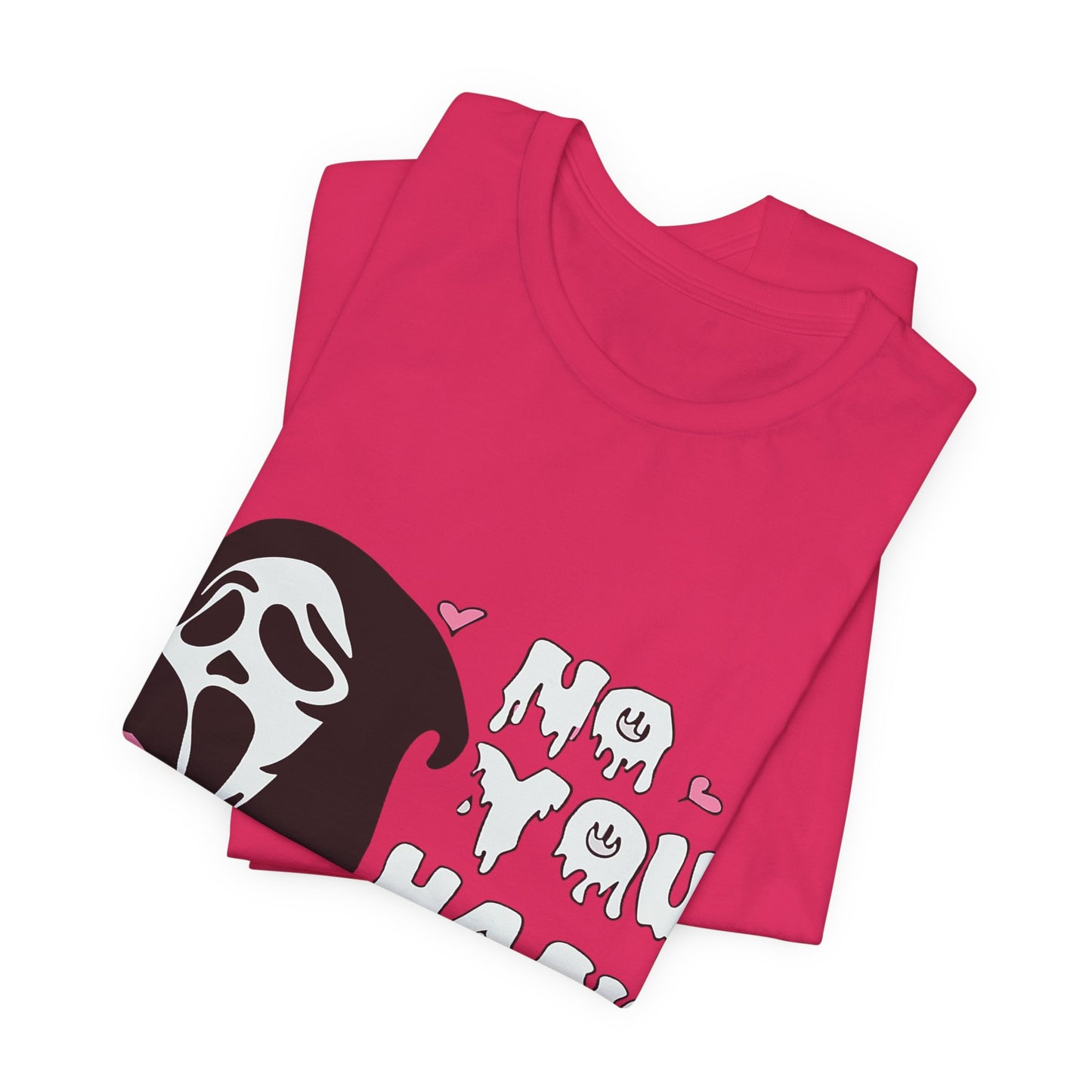 Ghost Face Tee - Funny Horror Graphic Shirt