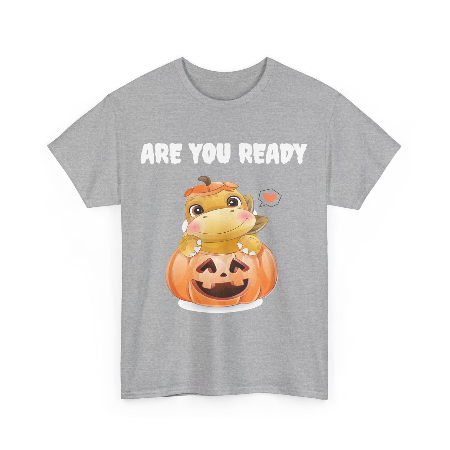 Cute Halloween Frog Tee | Unisex Heavy Cotton Shirt, Fall Fashion, Pumpkin Lovers, Spooky Season, Gift for Kids