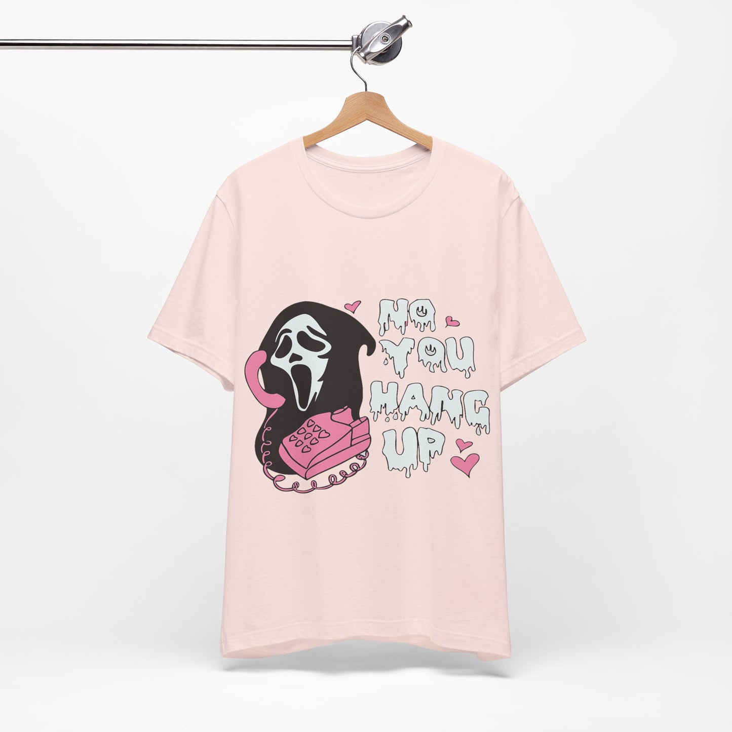 Ghost Face Tee - Funny Horror Graphic Shirt