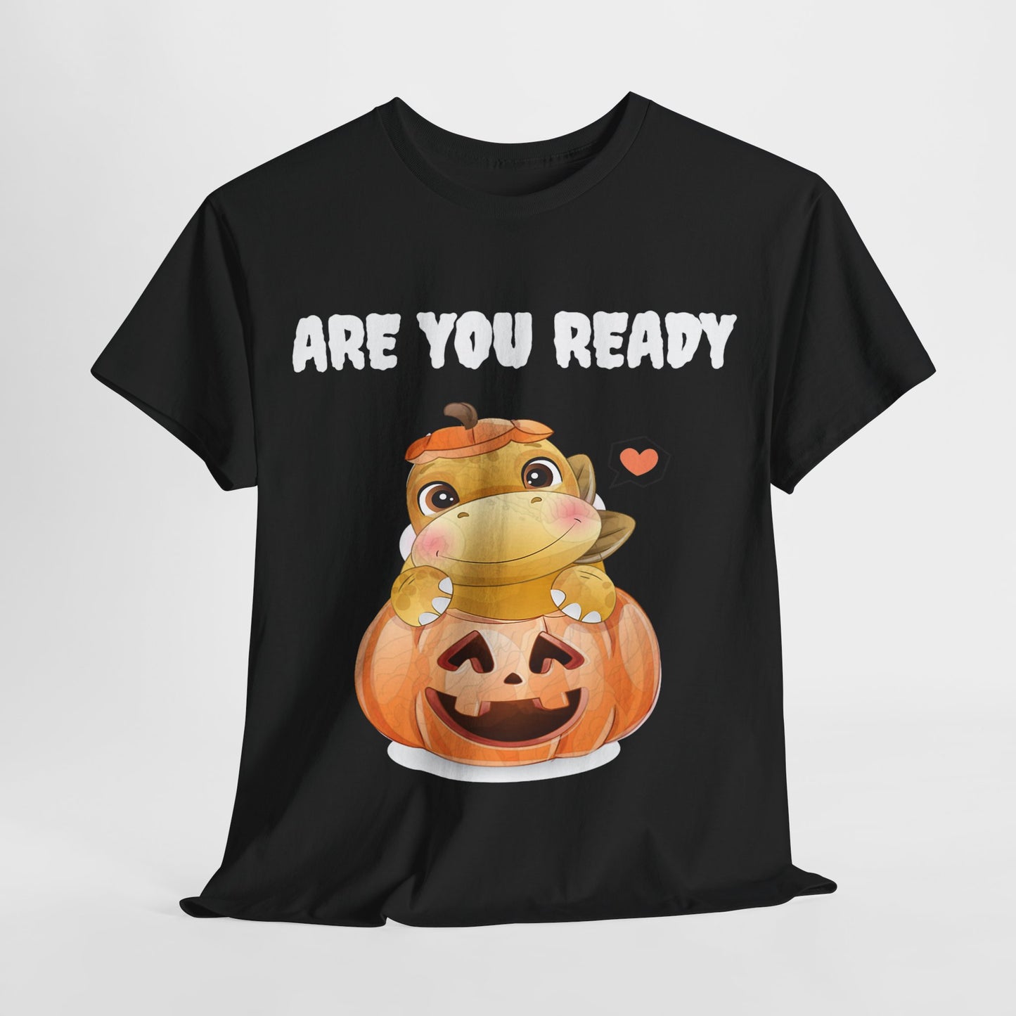 Cute Halloween Frog Tee | Unisex Heavy Cotton Shirt, Fall Fashion, Pumpkin Lovers, Spooky Season, Gift for Kids