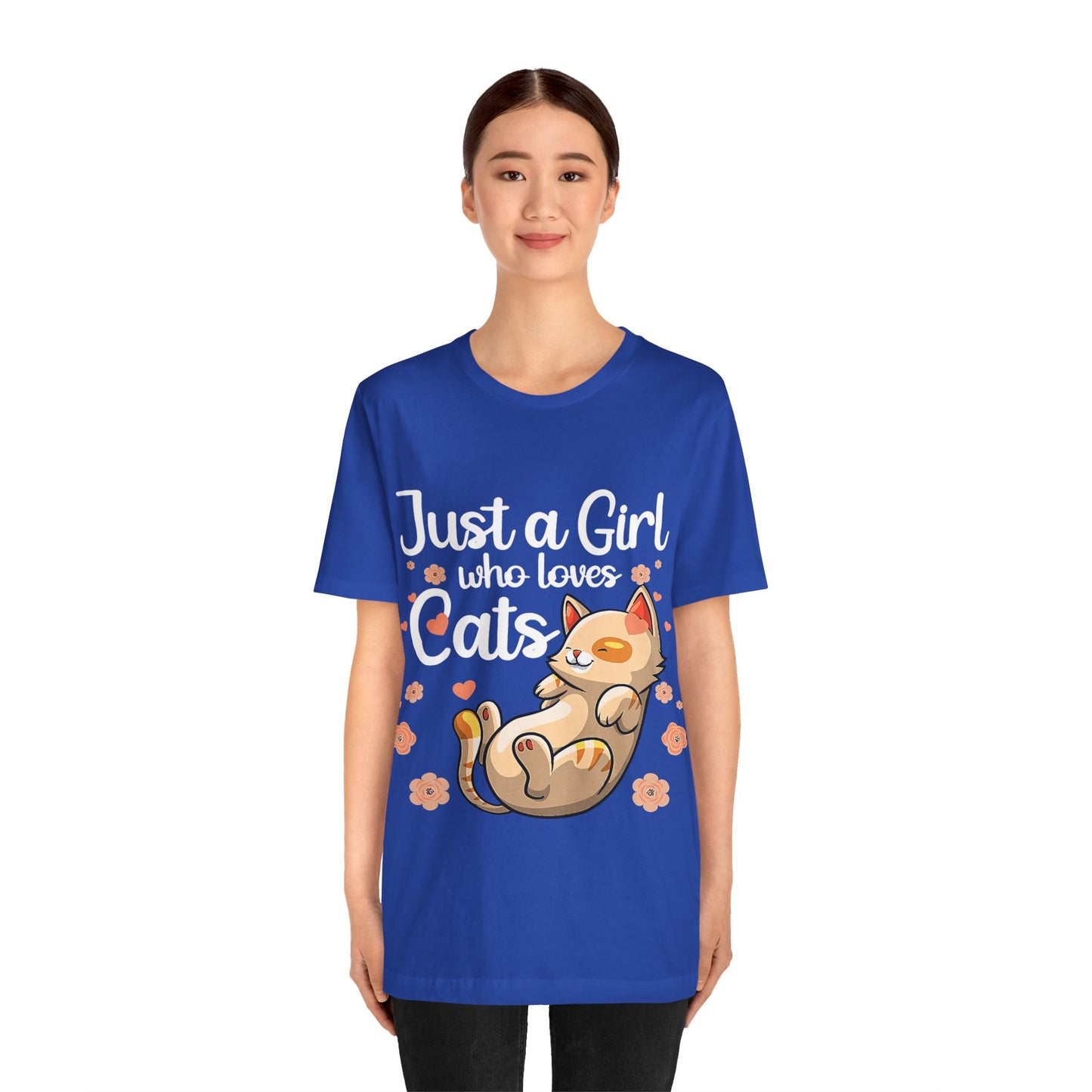 Adorable Cat Graphic Tee, Cute Cat Shirt, Gift for Cat Lovers, Pet Lovers Apparel, Casual Unisex Tee, Fun Animal T-shirt
