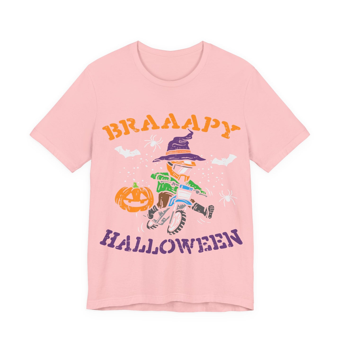 Halloween Themed Unisex Jersey Tee - Spooky Fun for Kids & Adults, Party Shirt, Trick or Treat Wear, October Celebration, Fall Festivities