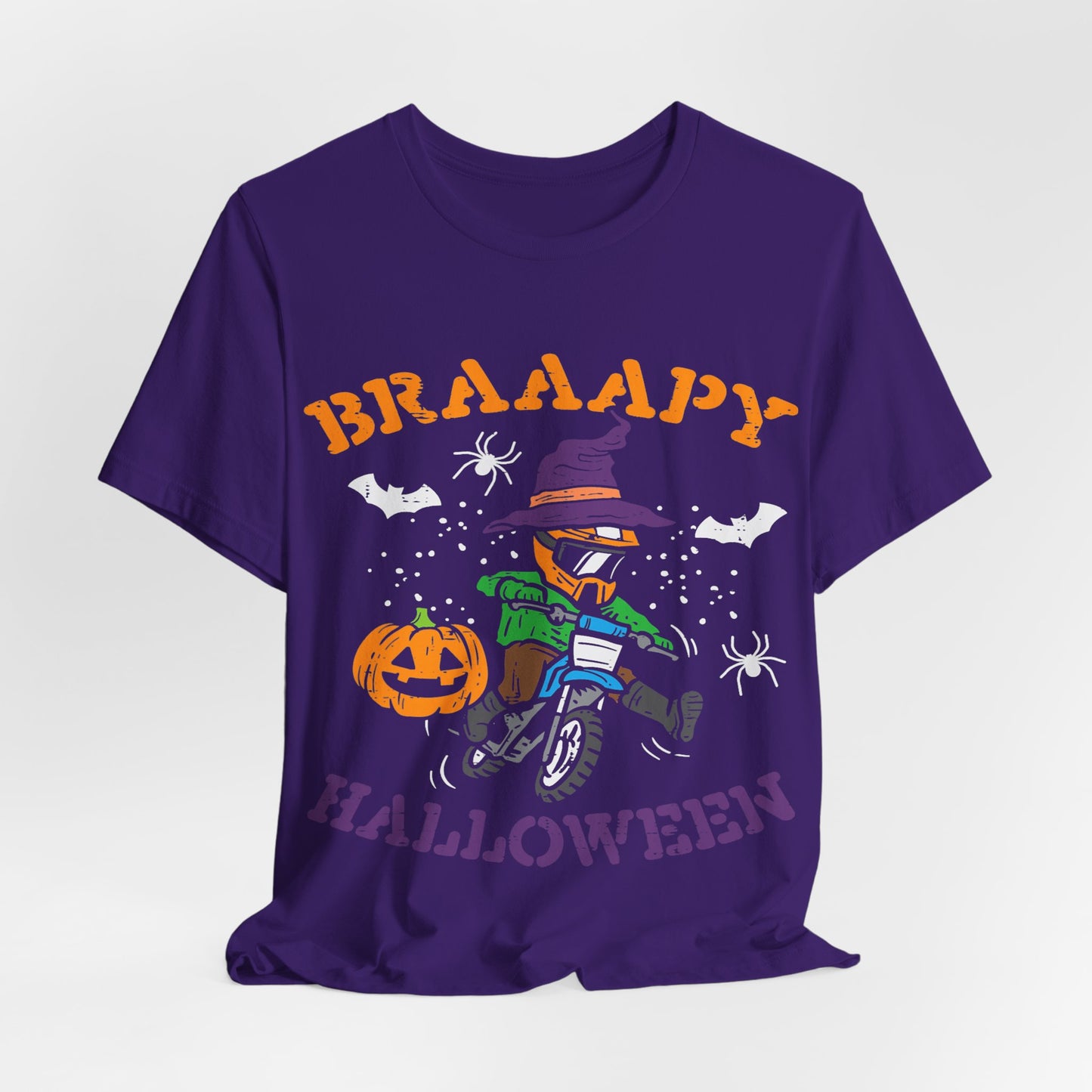 Halloween Themed Unisex Jersey Tee - Spooky Fun for Kids & Adults, Party Shirt, Trick or Treat Wear, October Celebration, Fall Festivities