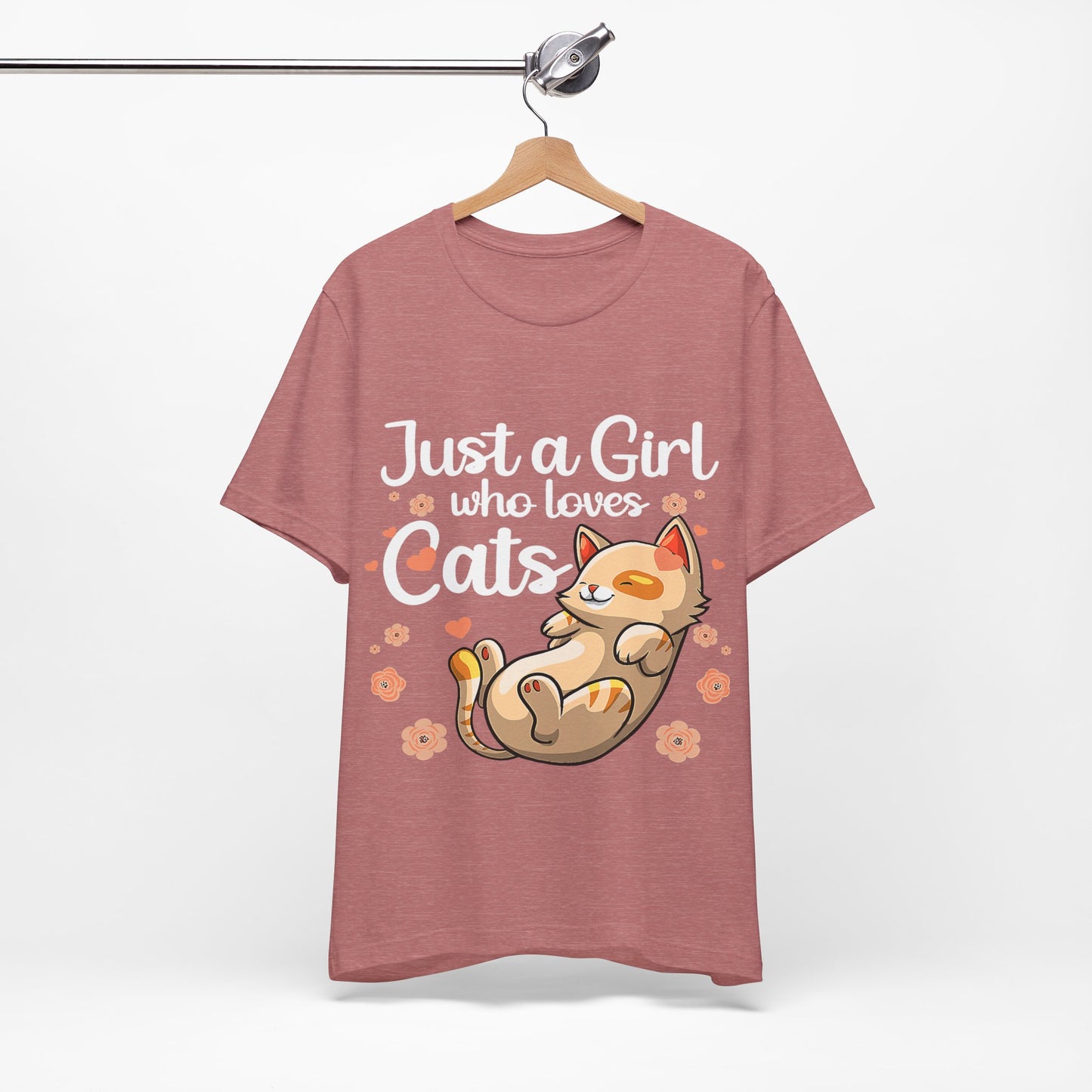 Adorable Cat Graphic Tee, Cute Cat Shirt, Gift for Cat Lovers, Pet Lovers Apparel, Casual Unisex Tee, Fun Animal T-shirt