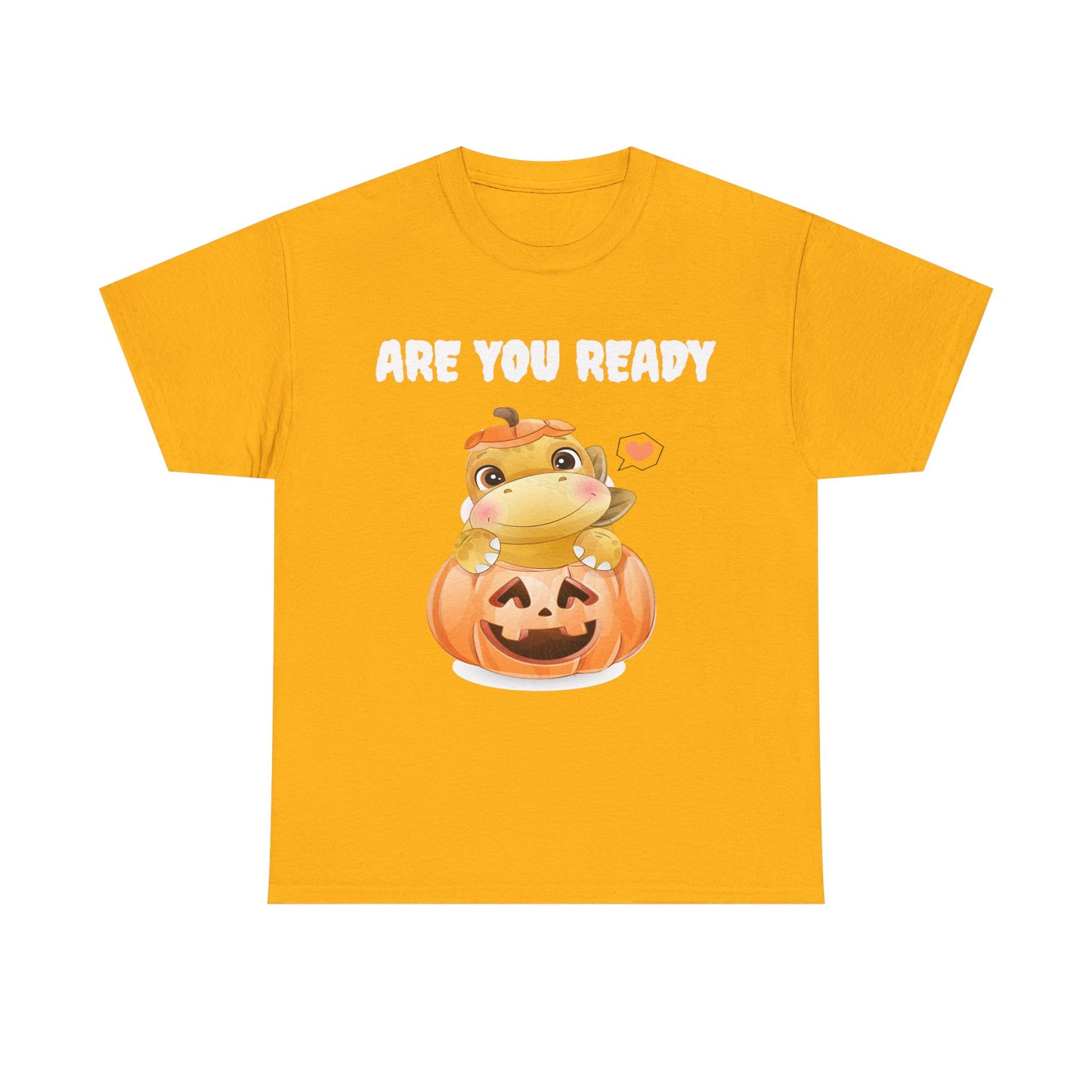 Cute Halloween Frog Tee | Unisex Heavy Cotton Shirt, Fall Fashion, Pumpkin Lovers, Spooky Season, Gift for Kids
