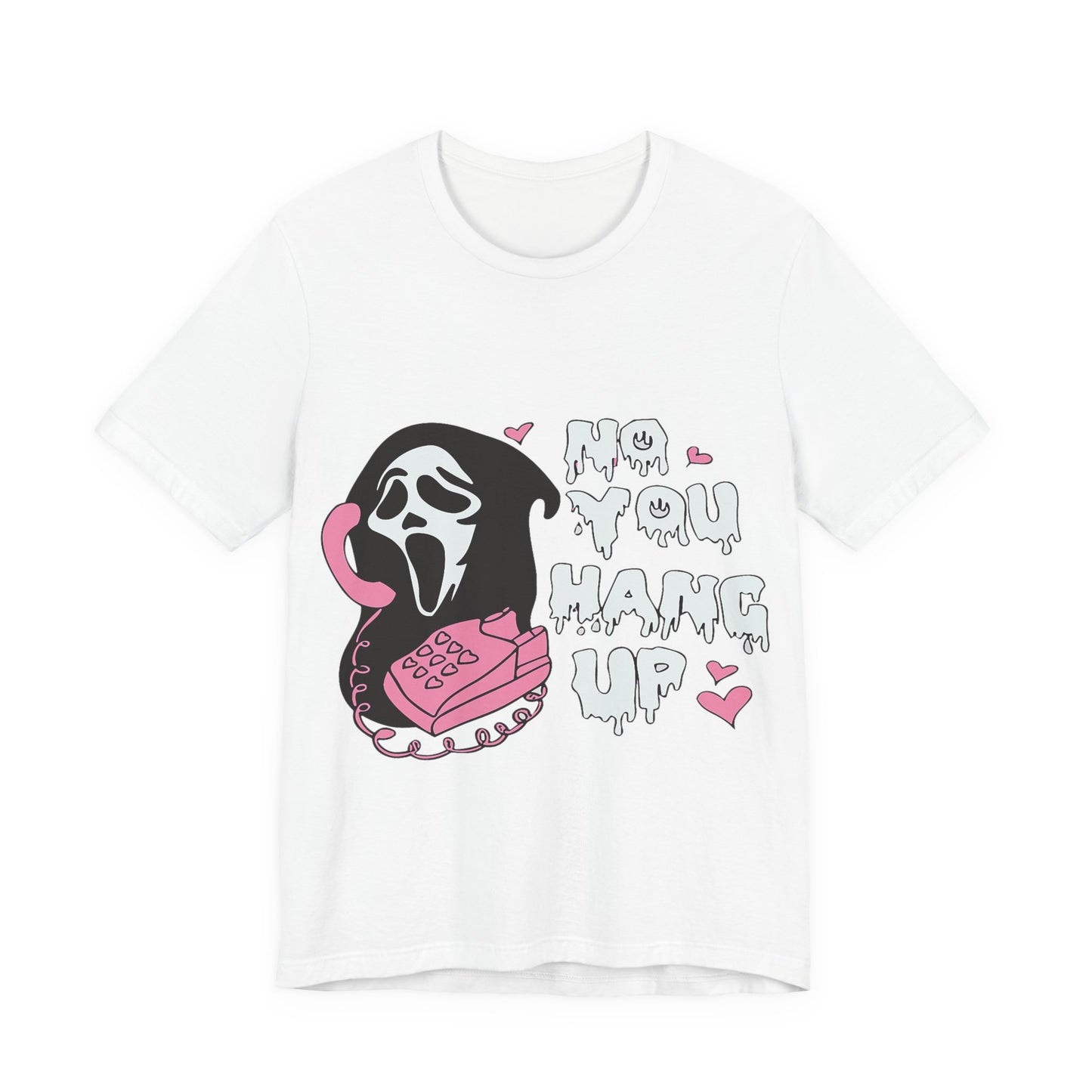 Ghost Face Tee - Funny Horror Graphic Shirt