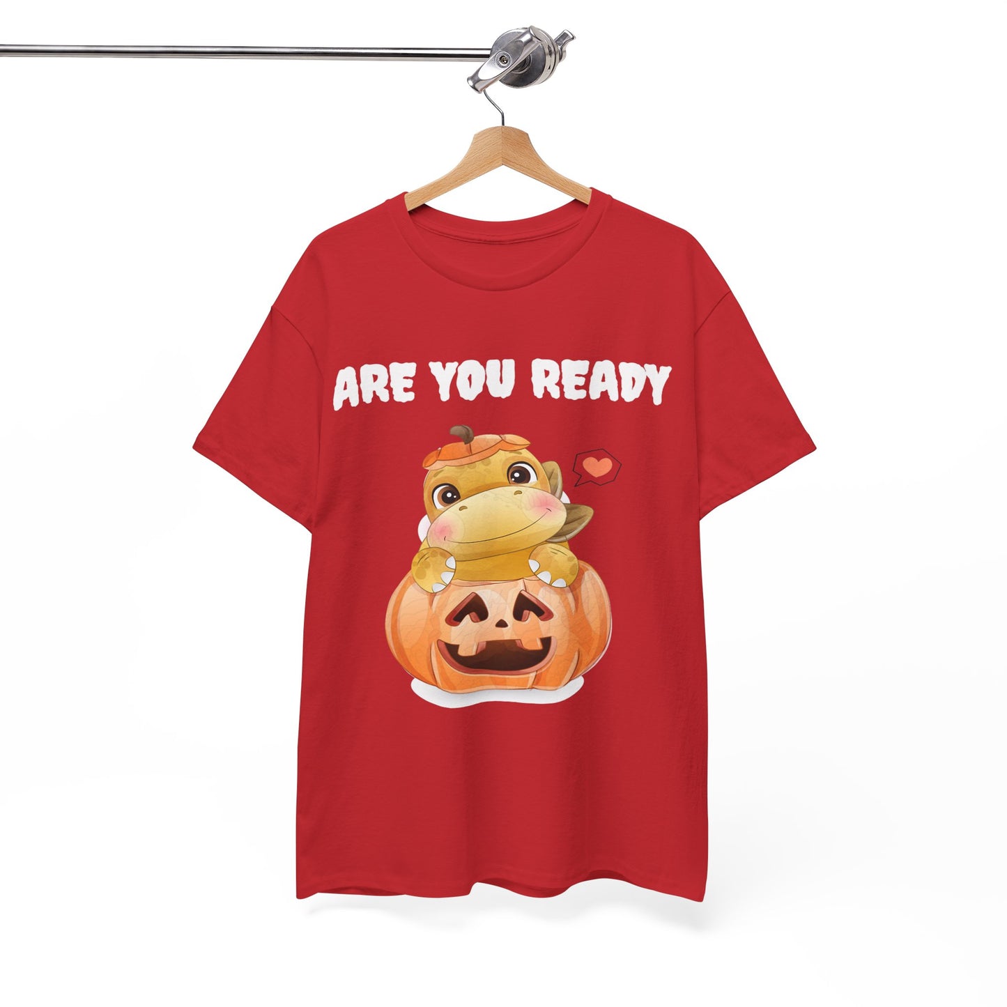 Cute Halloween Frog Tee | Unisex Heavy Cotton Shirt, Fall Fashion, Pumpkin Lovers, Spooky Season, Gift for Kids