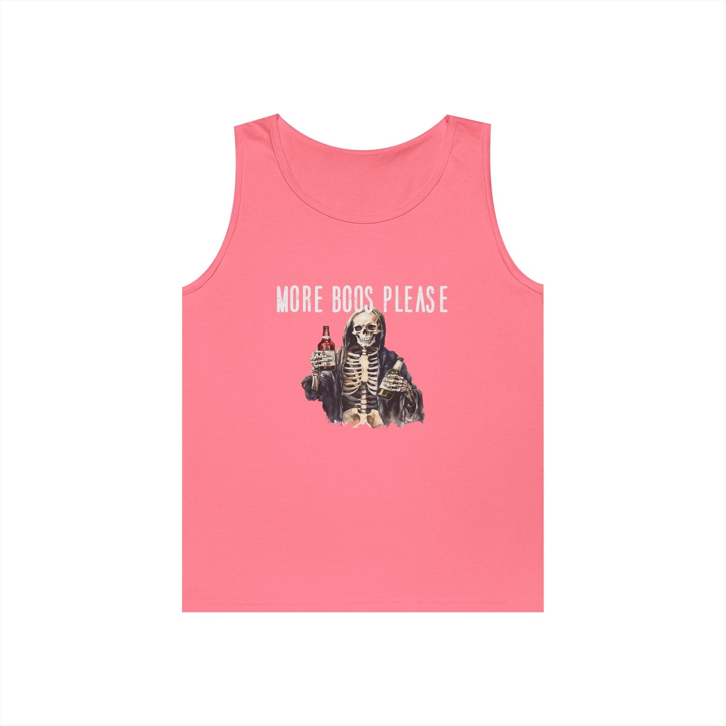Unisex Skeleton Tank Top - Perfect for Halloween Parties, Casual Wear, Summer Outfits, Gifts for Friends, Festival Fashion