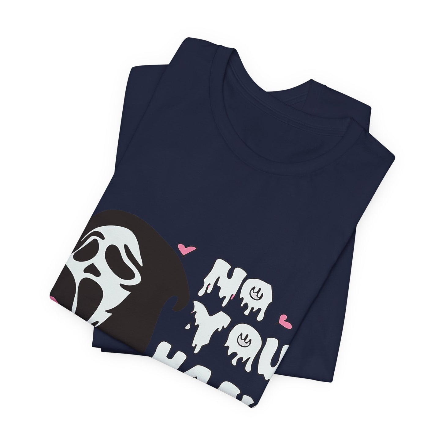 Ghost Face Tee - Funny Horror Graphic Shirt