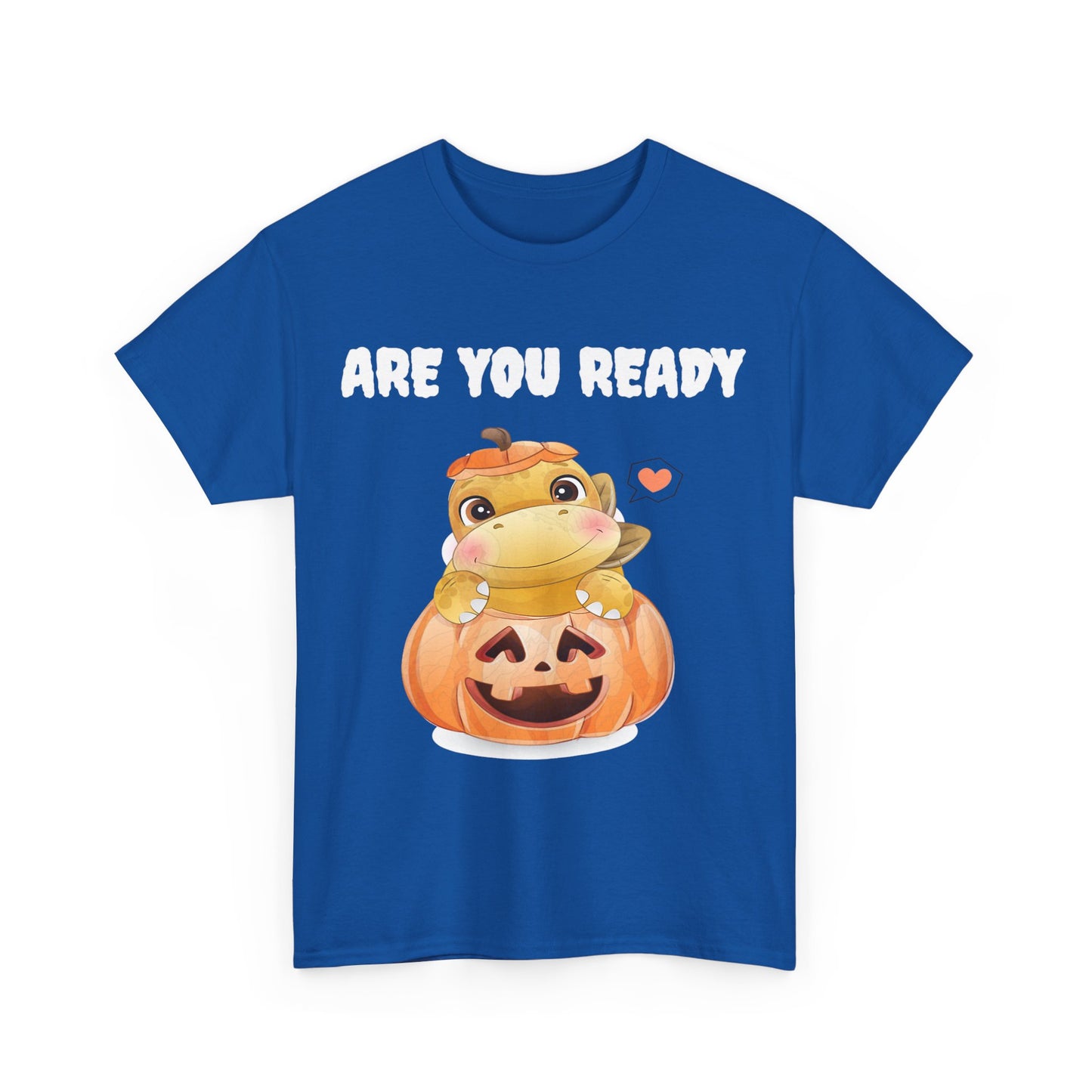 Cute Halloween Frog Tee | Unisex Heavy Cotton Shirt, Fall Fashion, Pumpkin Lovers, Spooky Season, Gift for Kids