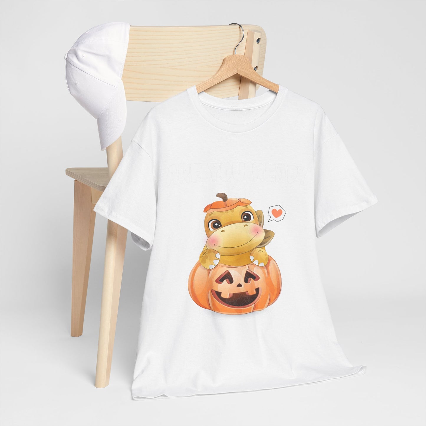 Cute Halloween Frog Tee | Unisex Heavy Cotton Shirt, Fall Fashion, Pumpkin Lovers, Spooky Season, Gift for Kids