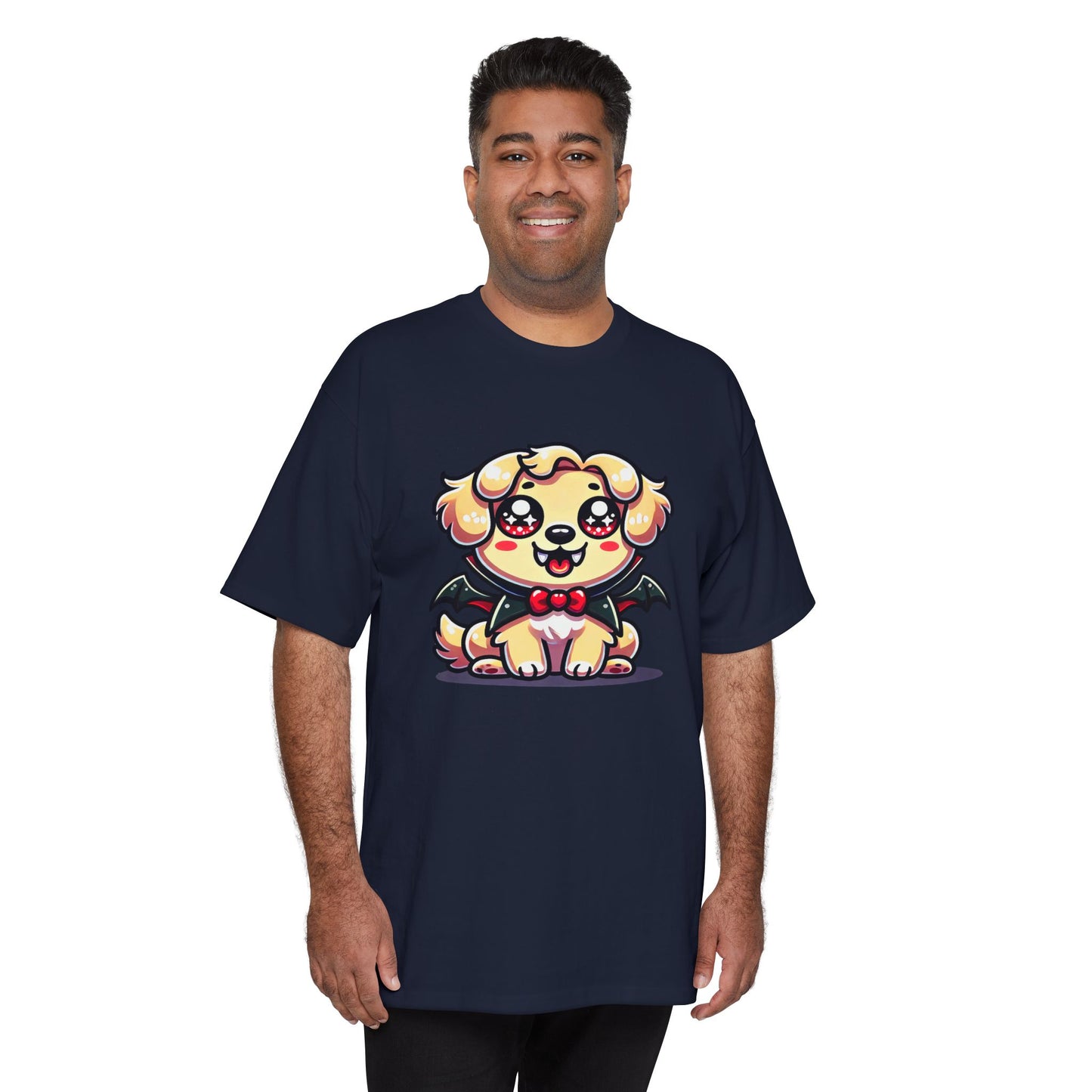 Cute Halloween Puppy Design T-Shirt, Perfect for Pet Lovers, Halloween Parties, Gift for Dog Lovers, Casual Wear, Unisex Style