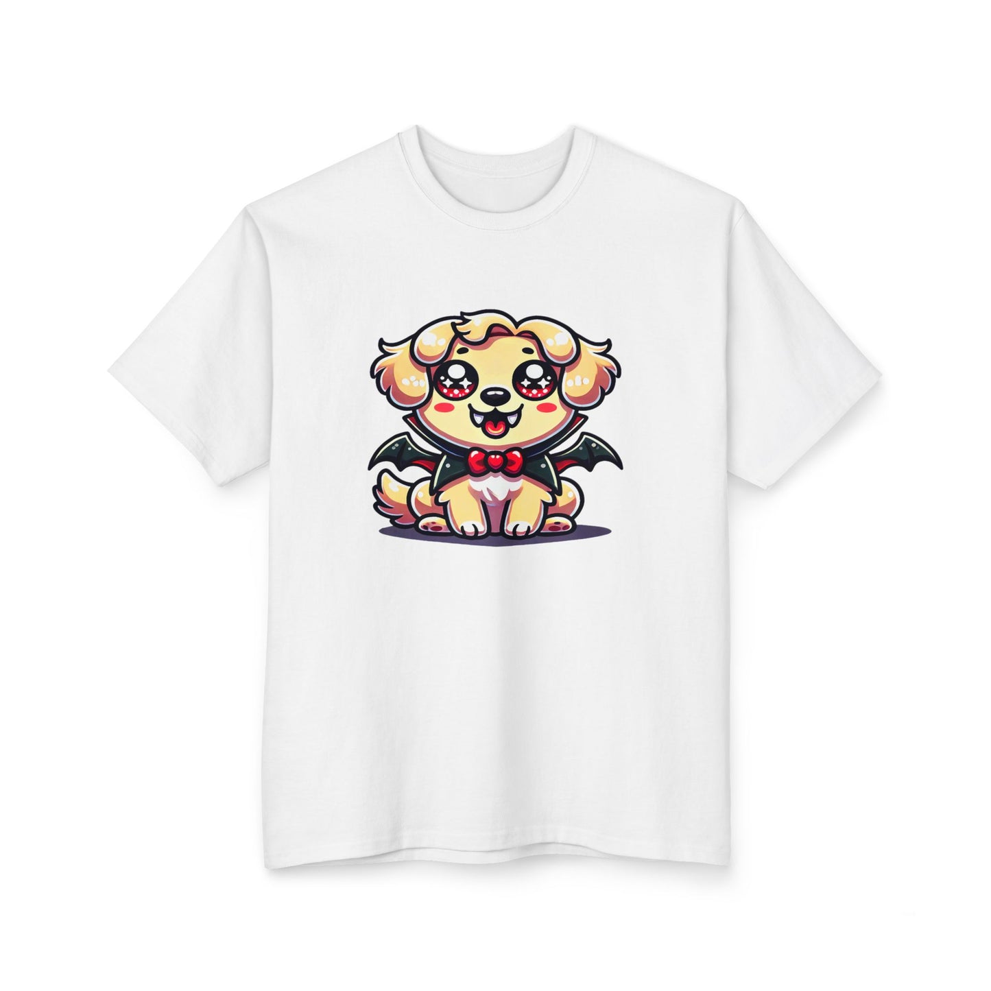 Cute Halloween Puppy Design T-Shirt, Perfect for Pet Lovers, Halloween Parties, Gift for Dog Lovers, Casual Wear, Unisex Style