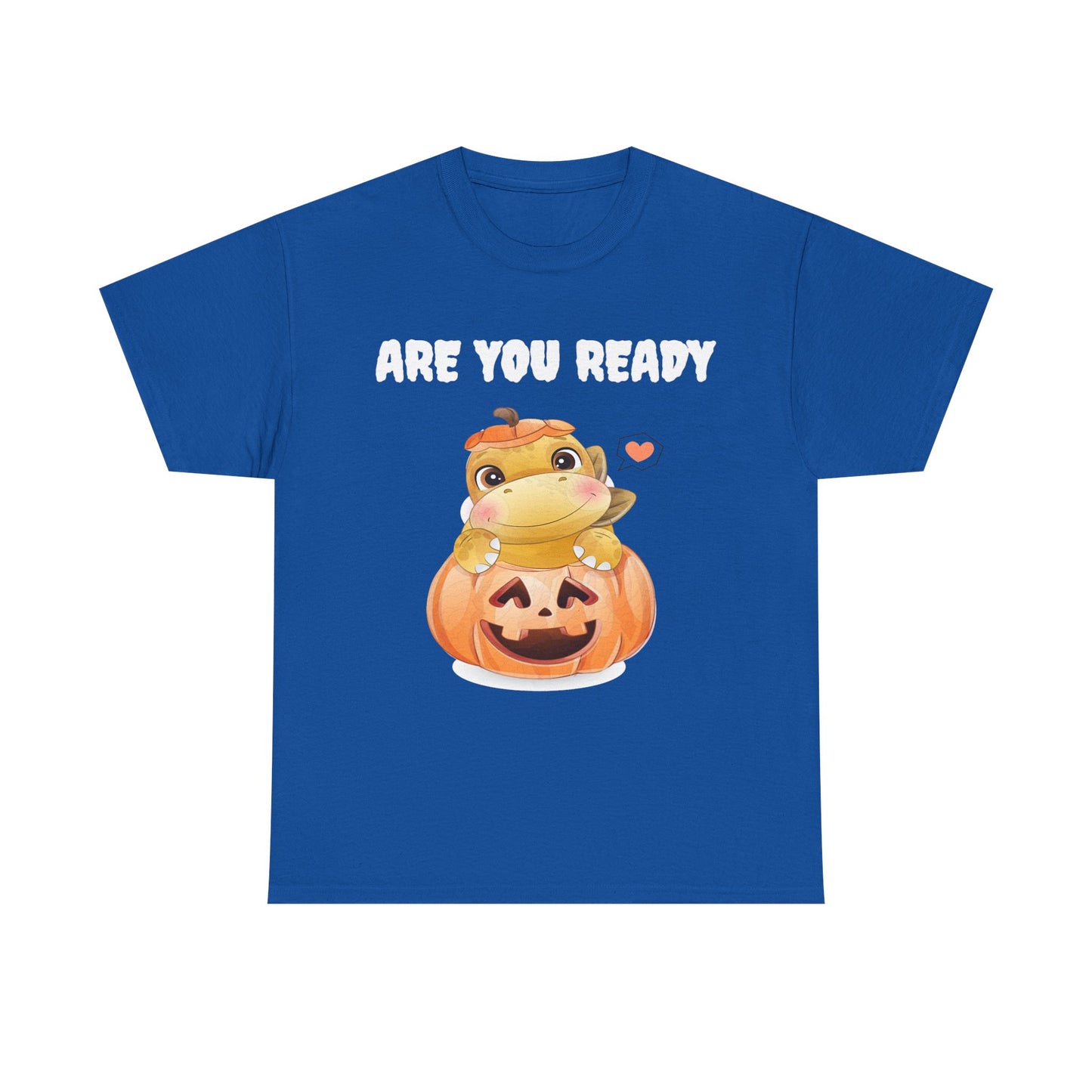 Cute Halloween Frog Tee | Unisex Heavy Cotton Shirt, Fall Fashion, Pumpkin Lovers, Spooky Season, Gift for Kids