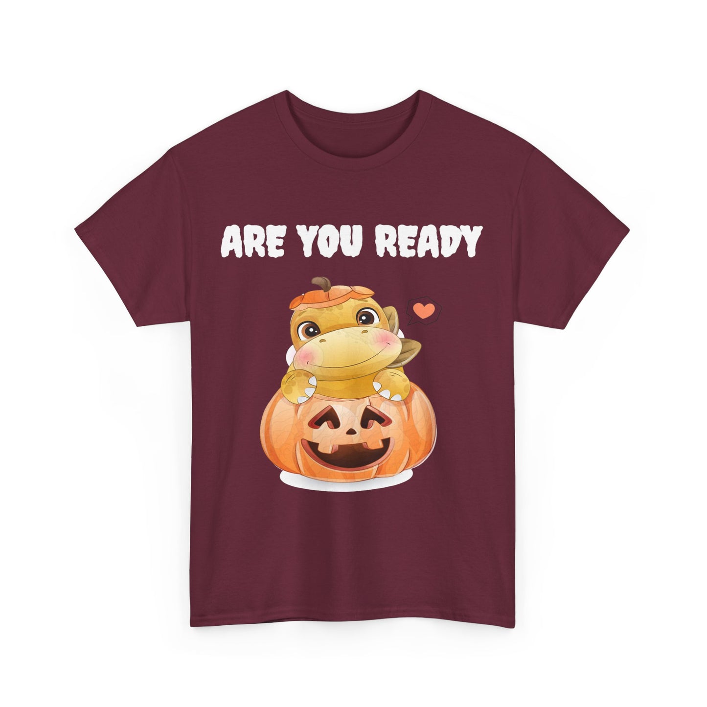 Cute Halloween Frog Tee | Unisex Heavy Cotton Shirt, Fall Fashion, Pumpkin Lovers, Spooky Season, Gift for Kids