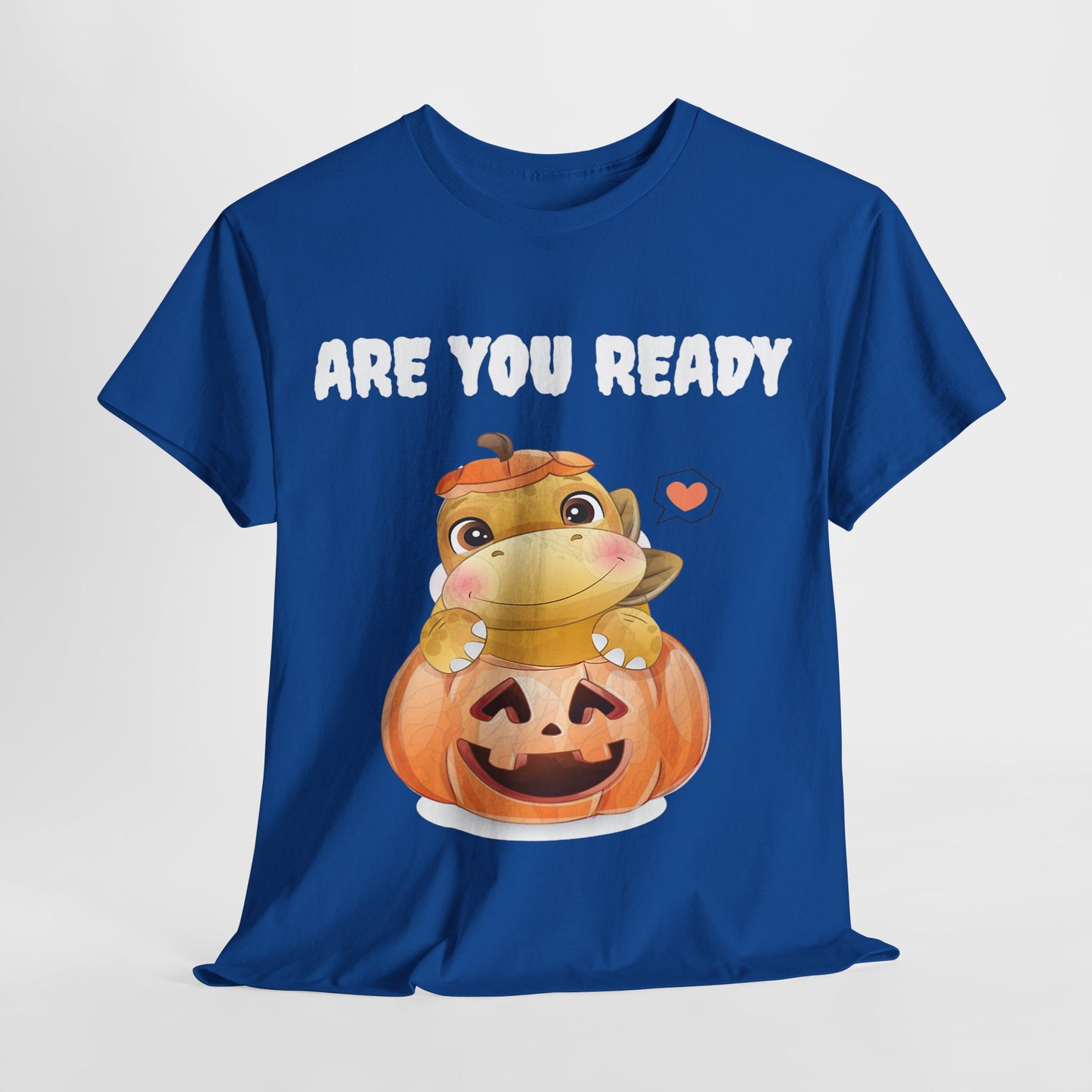 Cute Halloween Frog Tee | Unisex Heavy Cotton Shirt, Fall Fashion, Pumpkin Lovers, Spooky Season, Gift for Kids