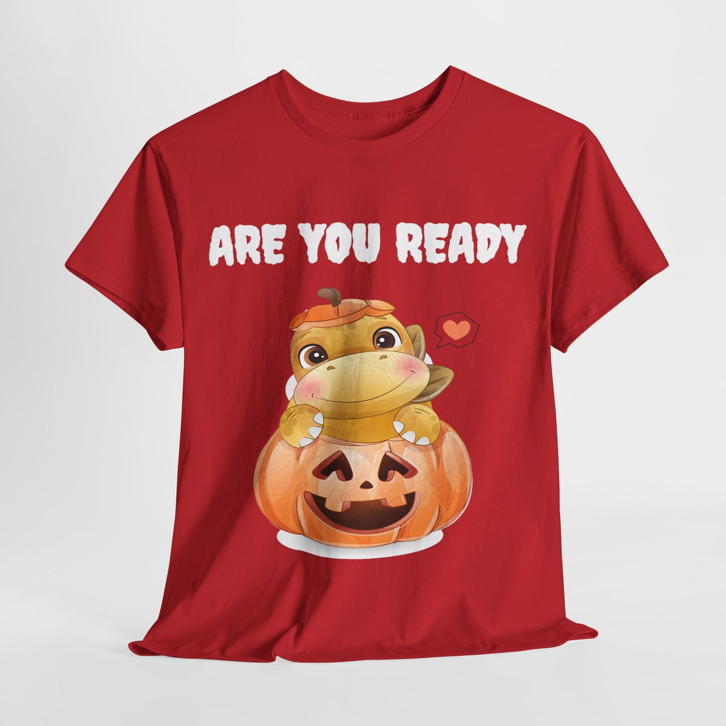 Cute Halloween Frog Tee | Unisex Heavy Cotton Shirt, Fall Fashion, Pumpkin Lovers, Spooky Season, Gift for Kids