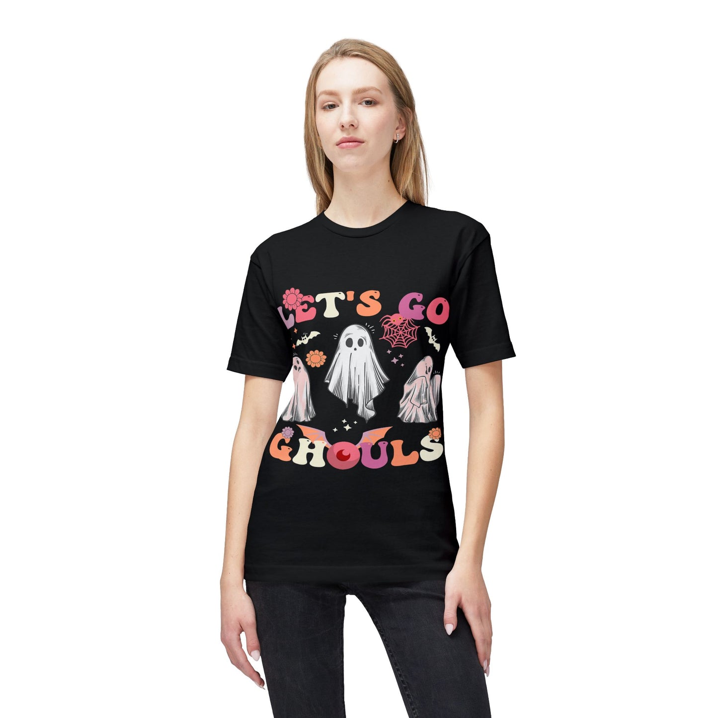 Unisex Ghosts Halloween T-shirt, Spooky Shirt, Funny Halloween Tee, Gifts for Ghouls, October Festive Apparel