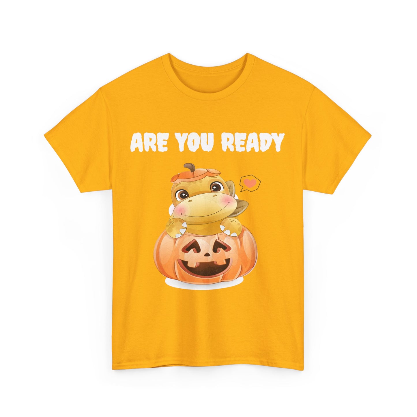 Cute Halloween Frog Tee | Unisex Heavy Cotton Shirt, Fall Fashion, Pumpkin Lovers, Spooky Season, Gift for Kids
