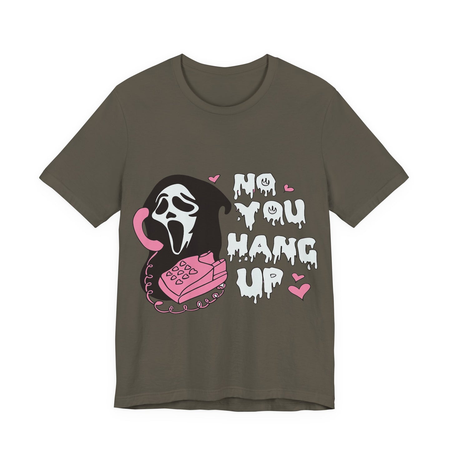 Ghost Face Tee - Funny Horror Graphic Shirt