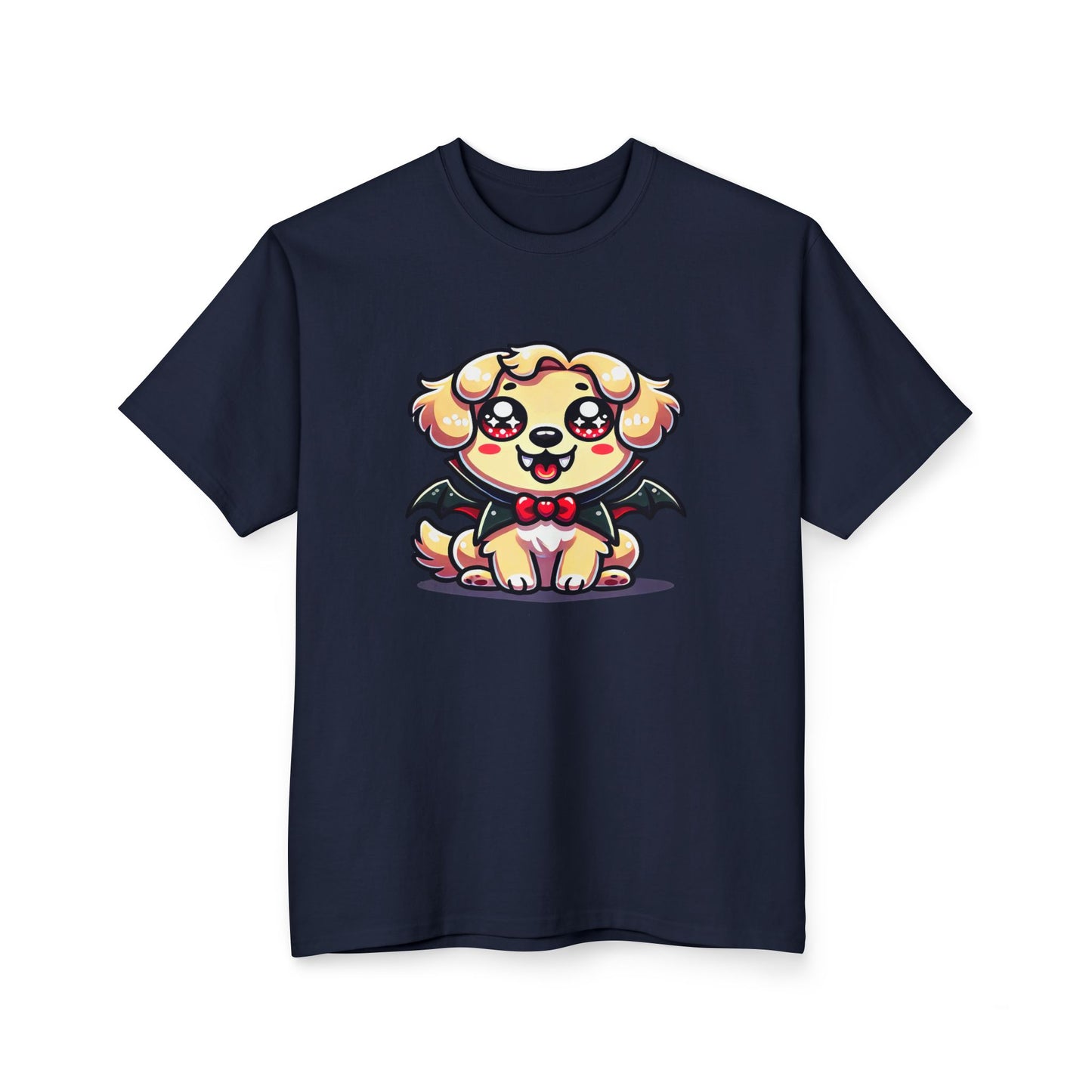 Cute Halloween Puppy Design T-Shirt, Perfect for Pet Lovers, Halloween Parties, Gift for Dog Lovers, Casual Wear, Unisex Style