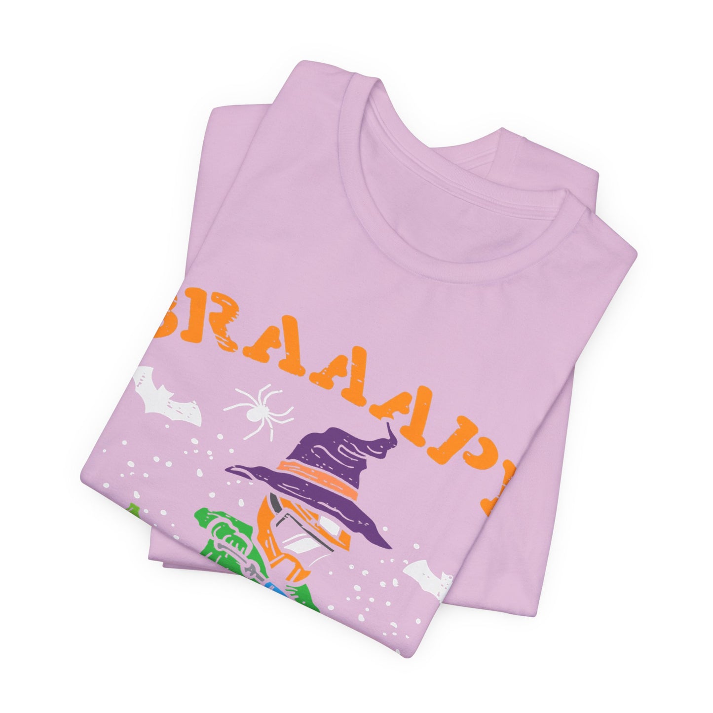 Halloween Themed Unisex Jersey Tee - Spooky Fun for Kids & Adults, Party Shirt, Trick or Treat Wear, October Celebration, Fall Festivities