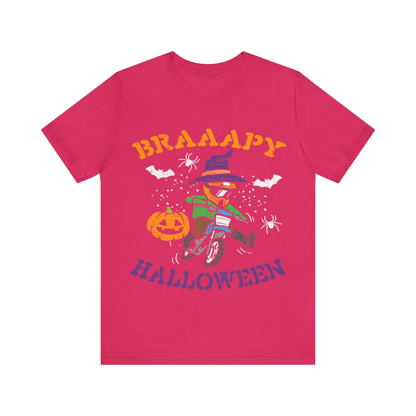 Halloween Themed Unisex Jersey Tee - Spooky Fun for Kids & Adults, Party Shirt, Trick or Treat Wear, October Celebration, Fall Festivities