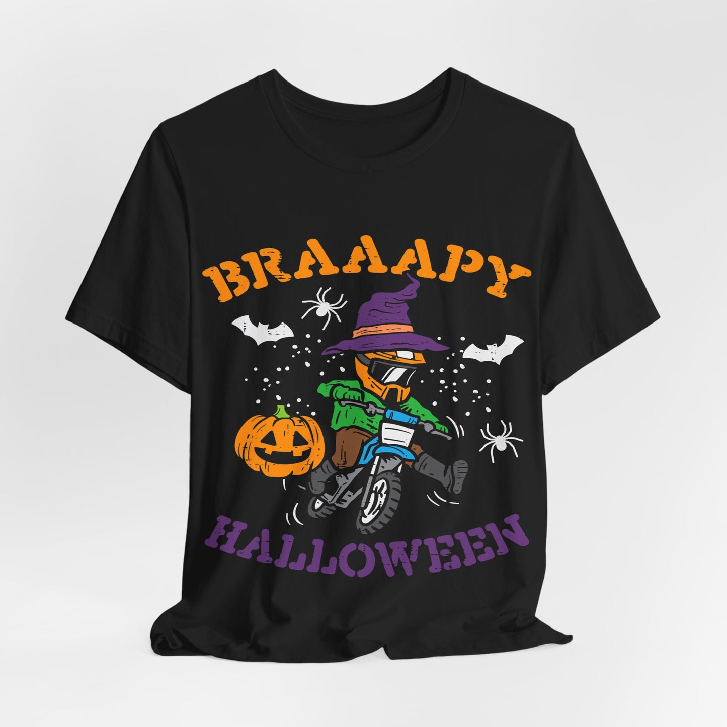 Halloween Themed Unisex Jersey Tee - Spooky Fun for Kids & Adults, Party Shirt, Trick or Treat Wear, October Celebration, Fall Festivities
