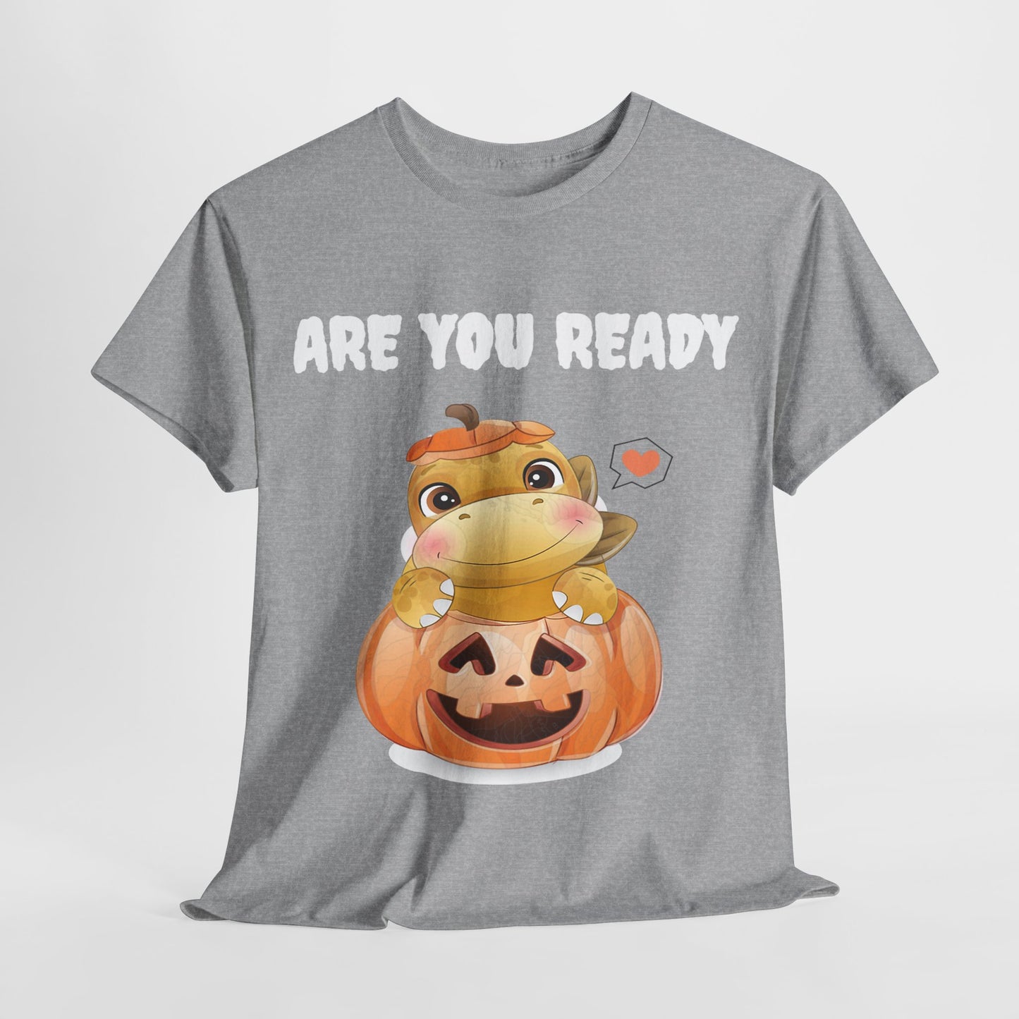 Cute Halloween Frog Tee | Unisex Heavy Cotton Shirt, Fall Fashion, Pumpkin Lovers, Spooky Season, Gift for Kids