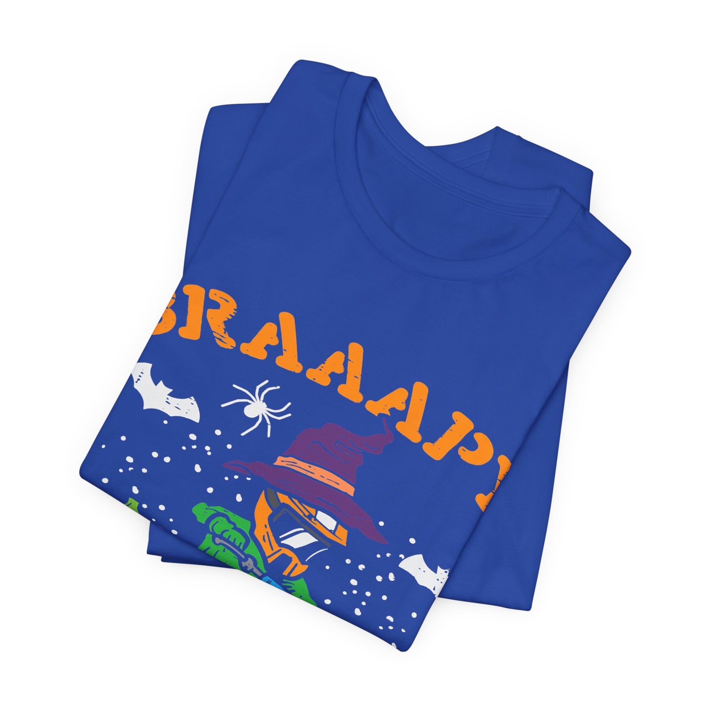 Halloween Themed Unisex Jersey Tee - Spooky Fun for Kids & Adults, Party Shirt, Trick or Treat Wear, October Celebration, Fall Festivities