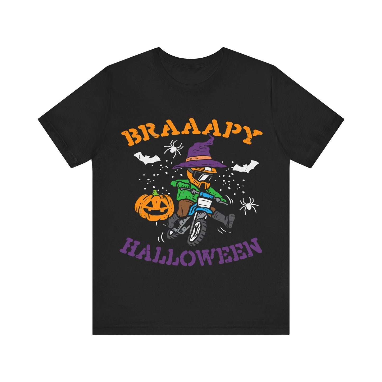 Halloween Themed Unisex Jersey Tee - Spooky Fun for Kids & Adults, Party Shirt, Trick or Treat Wear, October Celebration, Fall Festivities