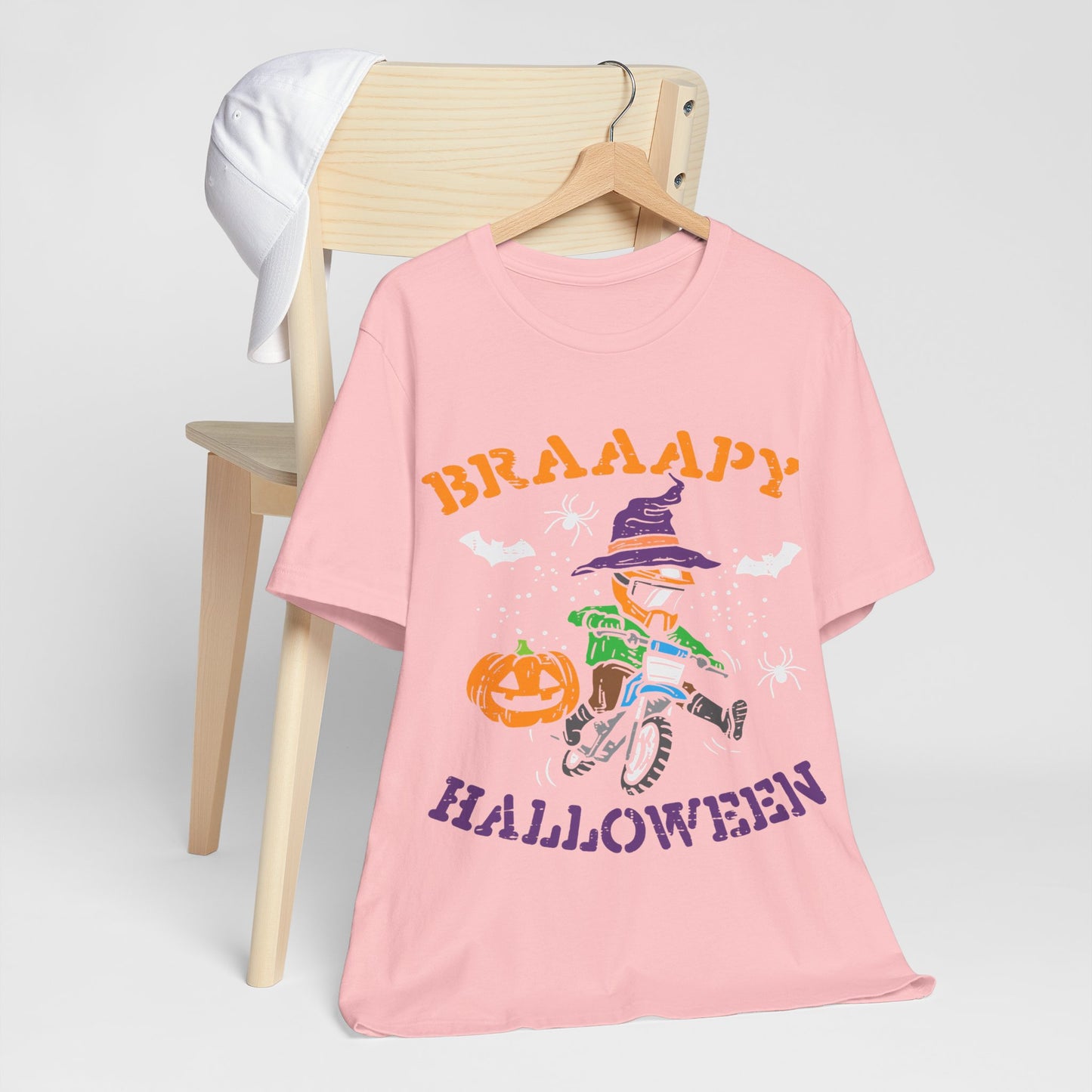 Halloween Themed Unisex Jersey Tee - Spooky Fun for Kids & Adults, Party Shirt, Trick or Treat Wear, October Celebration, Fall Festivities