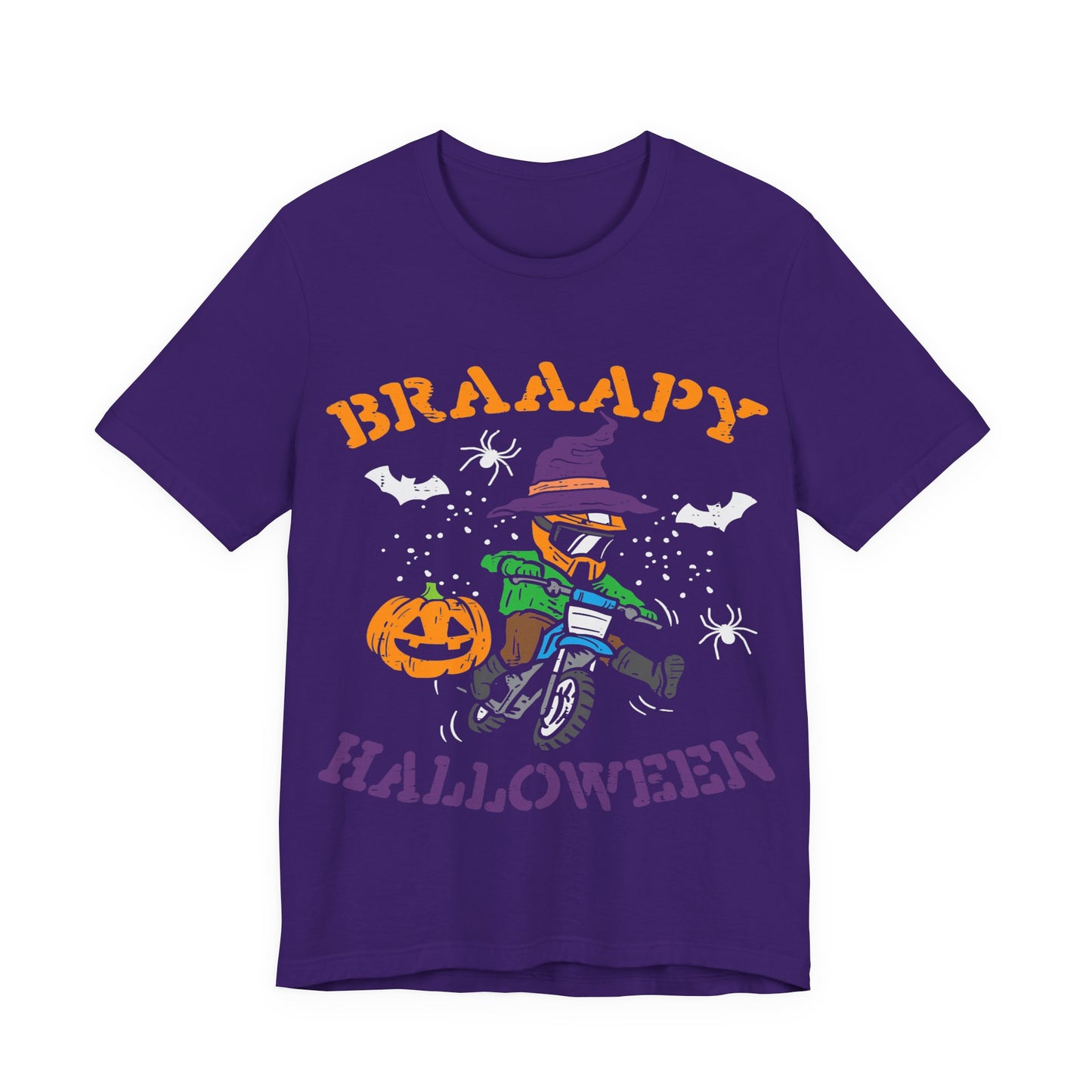 Halloween Themed Unisex Jersey Tee - Spooky Fun for Kids & Adults, Party Shirt, Trick or Treat Wear, October Celebration, Fall Festivities
