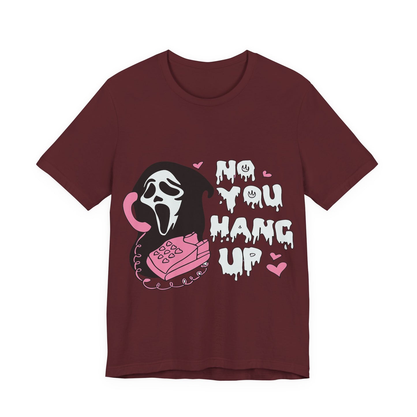Ghost Face Tee - Funny Horror Graphic Shirt
