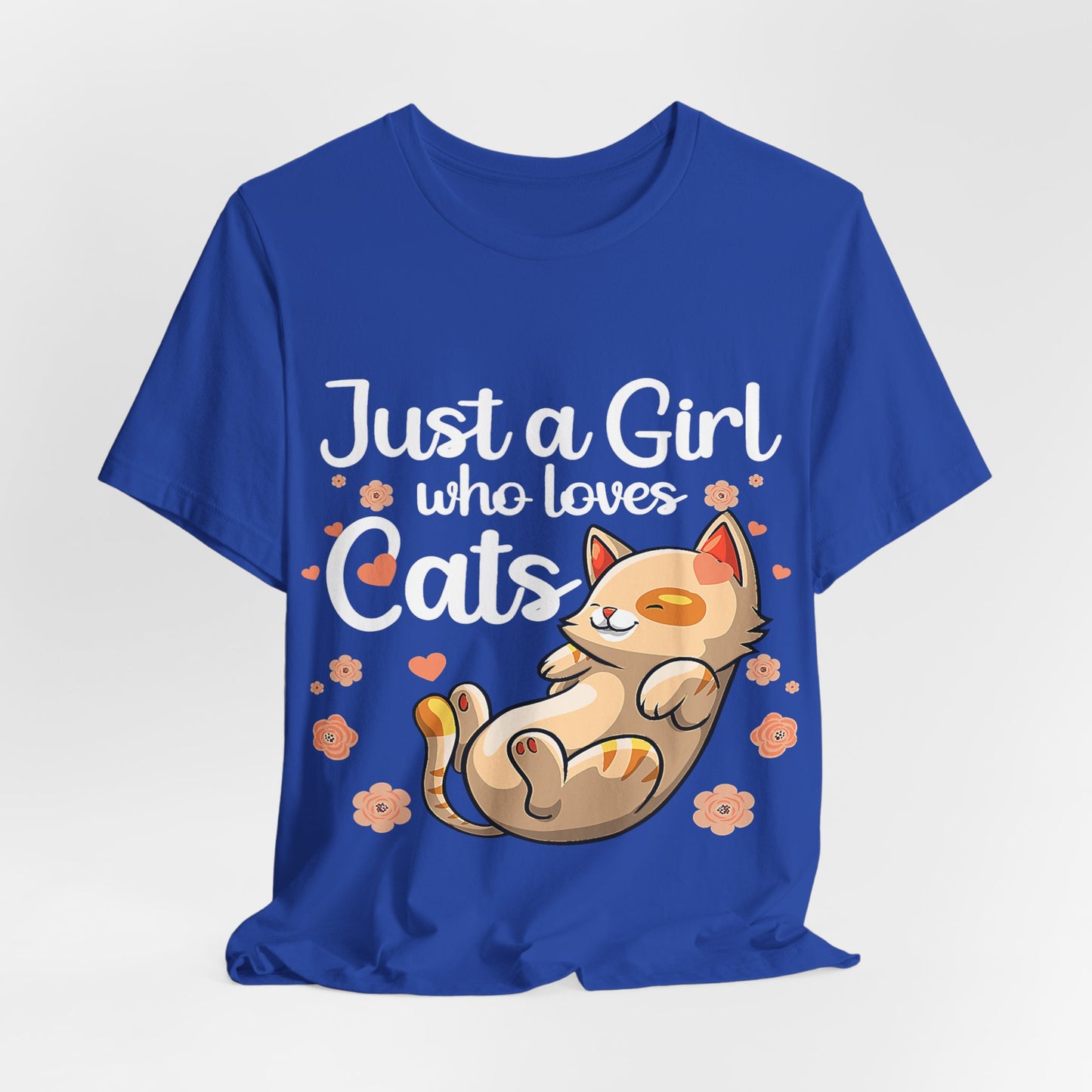 Adorable Cat Graphic Tee, Cute Cat Shirt, Gift for Cat Lovers, Pet Lovers Apparel, Casual Unisex Tee, Fun Animal T-shirt