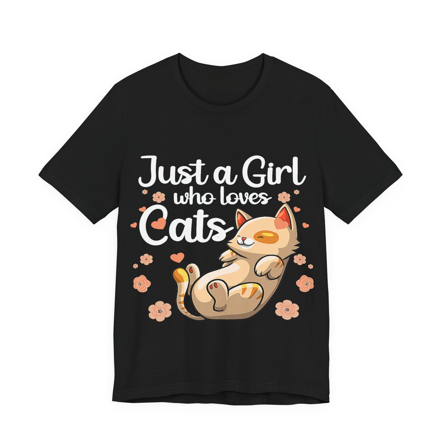 Adorable Cat Graphic Tee, Cute Cat Shirt, Gift for Cat Lovers, Pet Lovers Apparel, Casual Unisex Tee, Fun Animal T-shirt