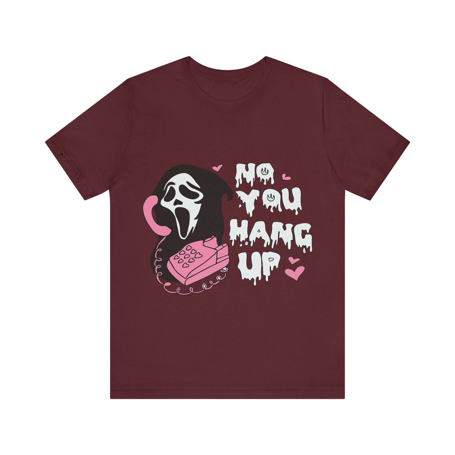 Ghost Face Tee - Funny Horror Graphic Shirt