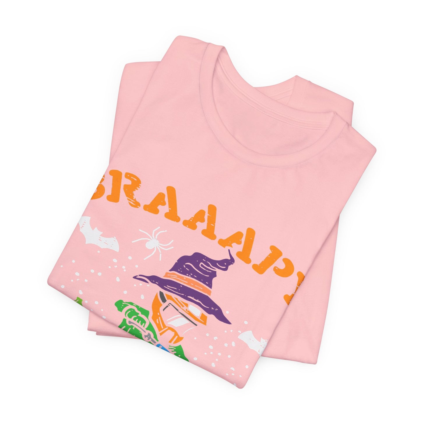 Halloween Themed Unisex Jersey Tee - Spooky Fun for Kids & Adults, Party Shirt, Trick or Treat Wear, October Celebration, Fall Festivities