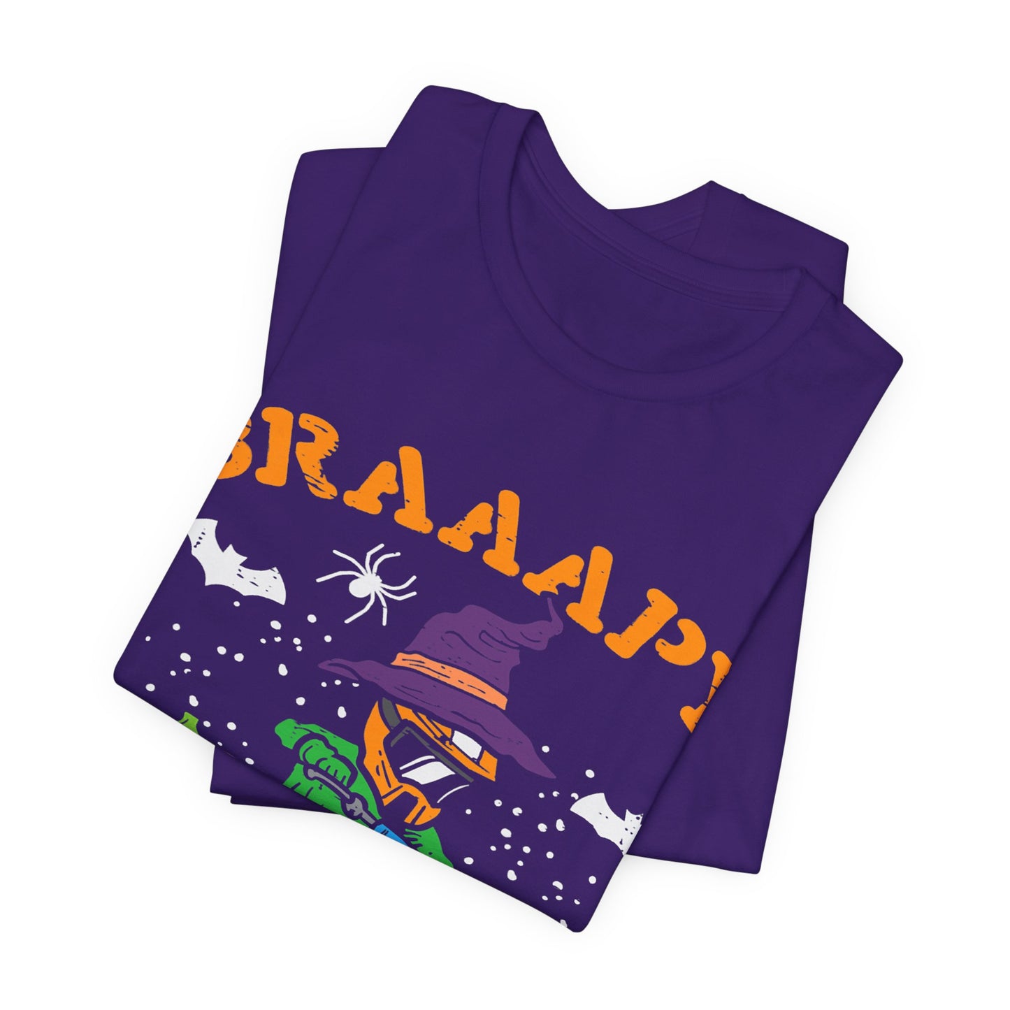 Halloween Themed Unisex Jersey Tee - Spooky Fun for Kids & Adults, Party Shirt, Trick or Treat Wear, October Celebration, Fall Festivities