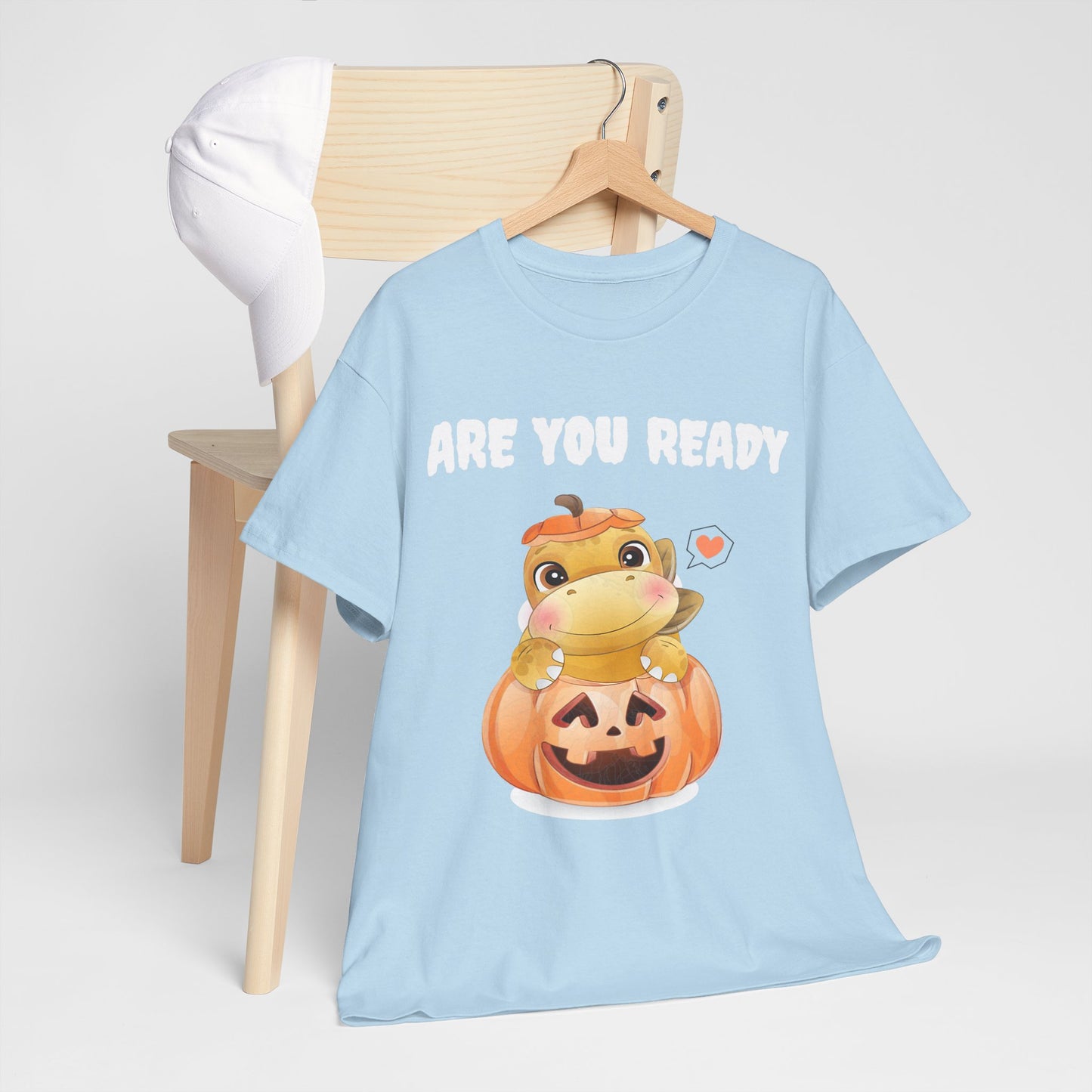Cute Halloween Frog Tee | Unisex Heavy Cotton Shirt, Fall Fashion, Pumpkin Lovers, Spooky Season, Gift for Kids