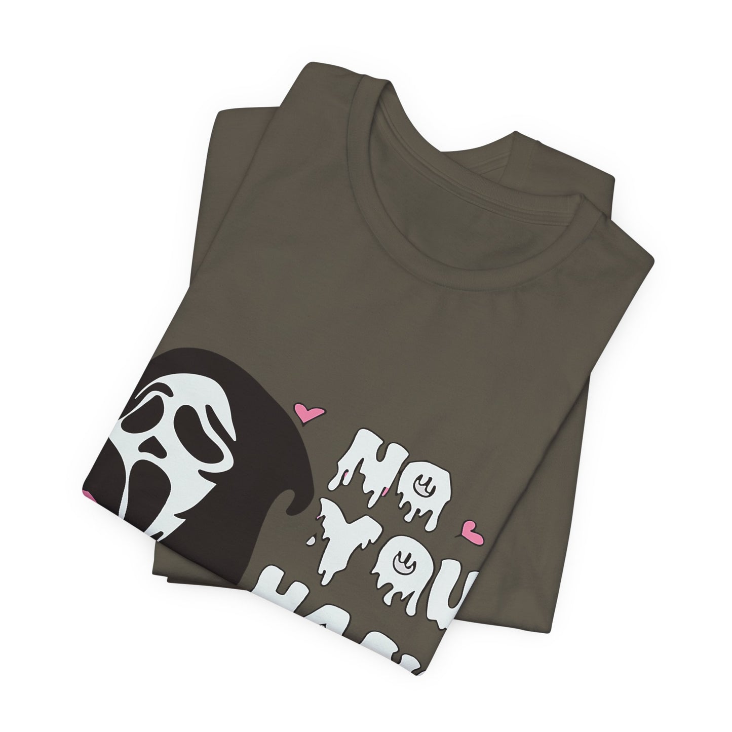 Ghost Face Tee - Funny Horror Graphic Shirt
