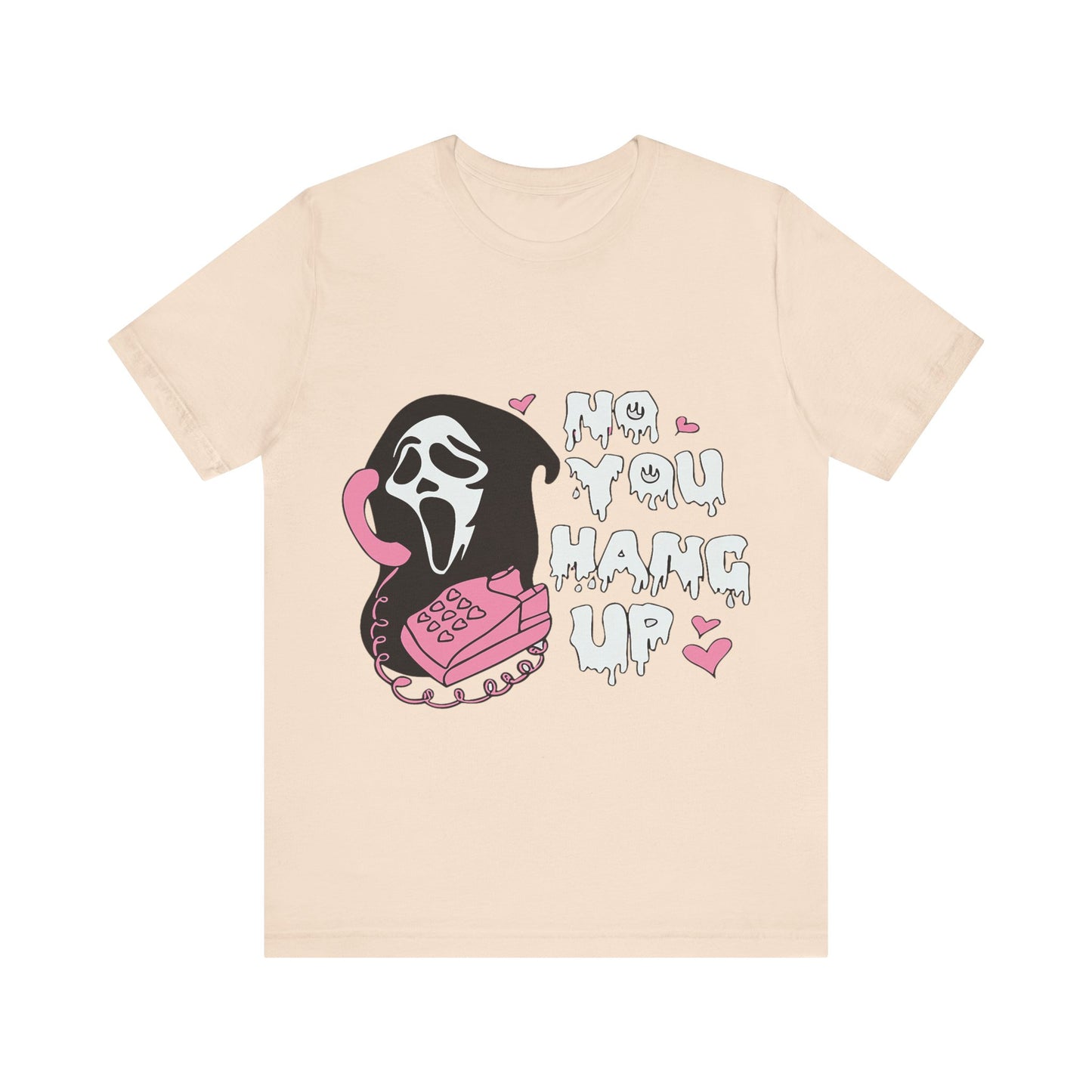 Ghost Face Tee - Funny Horror Graphic Shirt