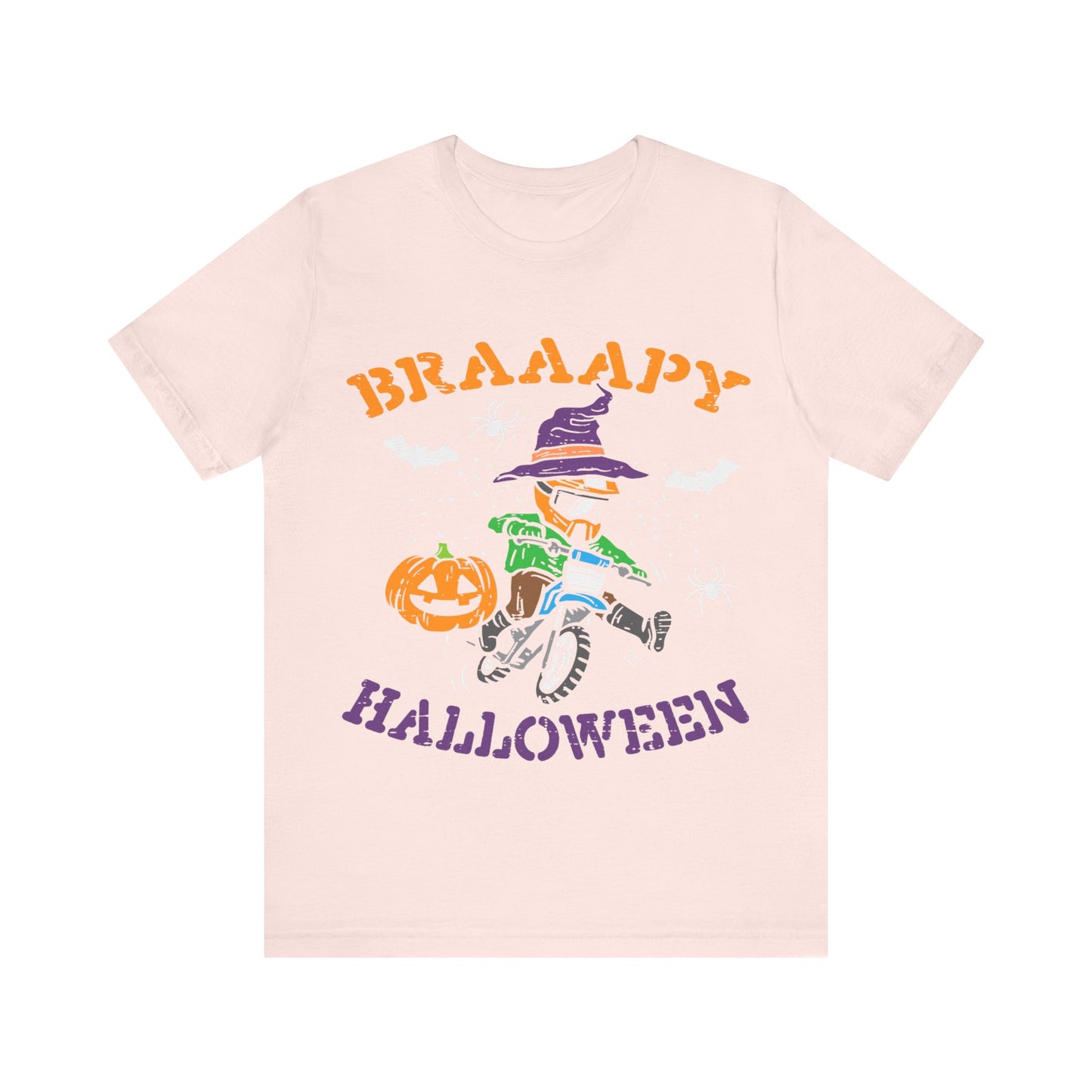 Halloween Themed Unisex Jersey Tee - Spooky Fun for Kids & Adults, Party Shirt, Trick or Treat Wear, October Celebration, Fall Festivities