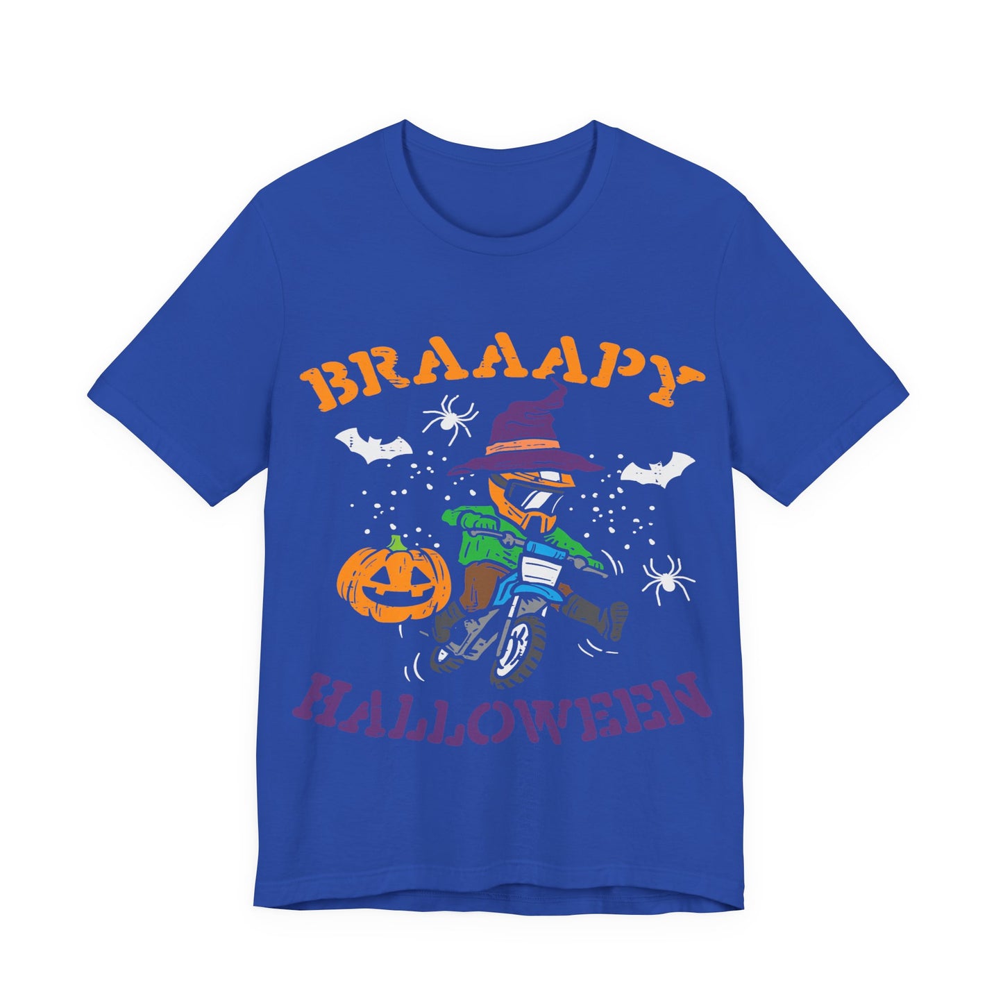 Halloween Themed Unisex Jersey Tee - Spooky Fun for Kids & Adults, Party Shirt, Trick or Treat Wear, October Celebration, Fall Festivities