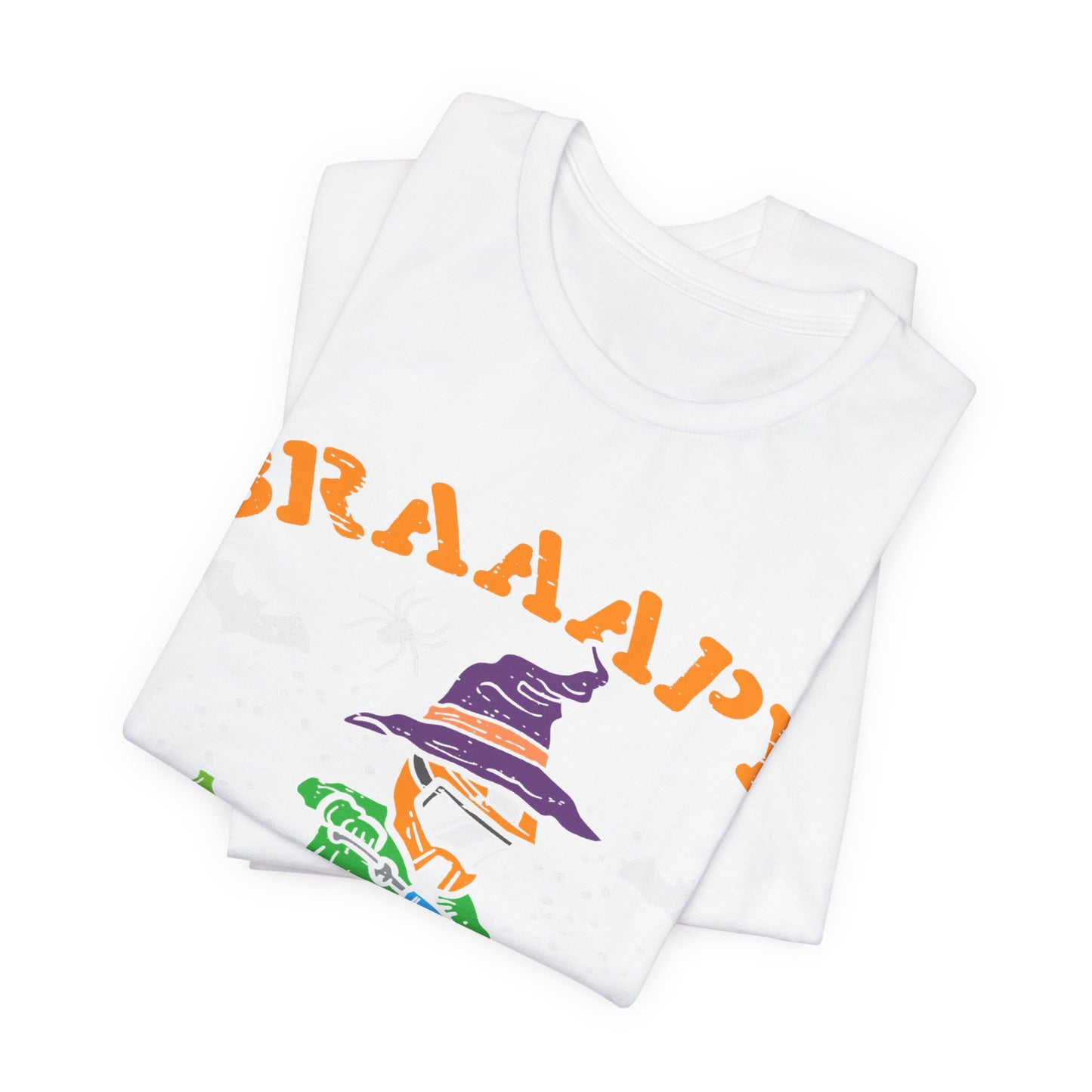 Halloween Themed Unisex Jersey Tee - Spooky Fun for Kids & Adults, Party Shirt, Trick or Treat Wear, October Celebration, Fall Festivities