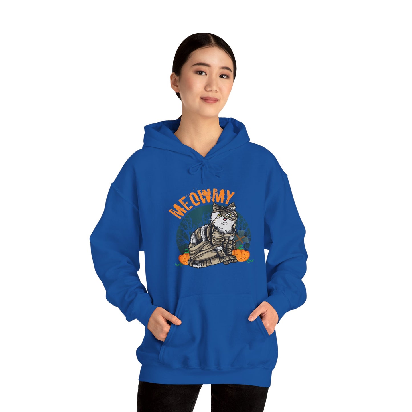 Cozy Cat-Themed Unisex Hoodie - Perfect for Cat Lovers, Fall Fashion, Halloween, Gift Idea, Casual Wear